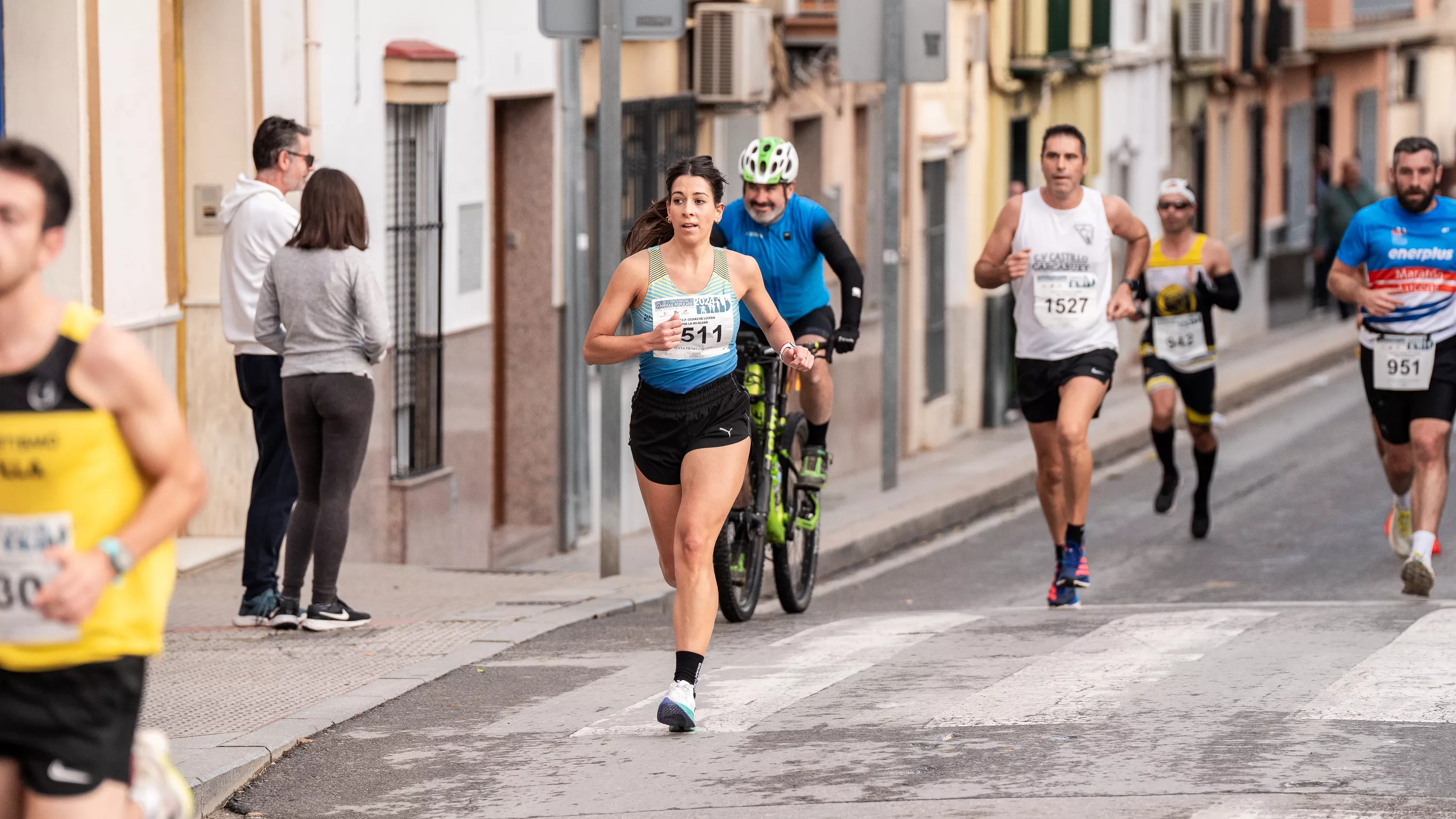 Carrera popular 2024   Recorrido urbano. FOTO: Jesus Cañete