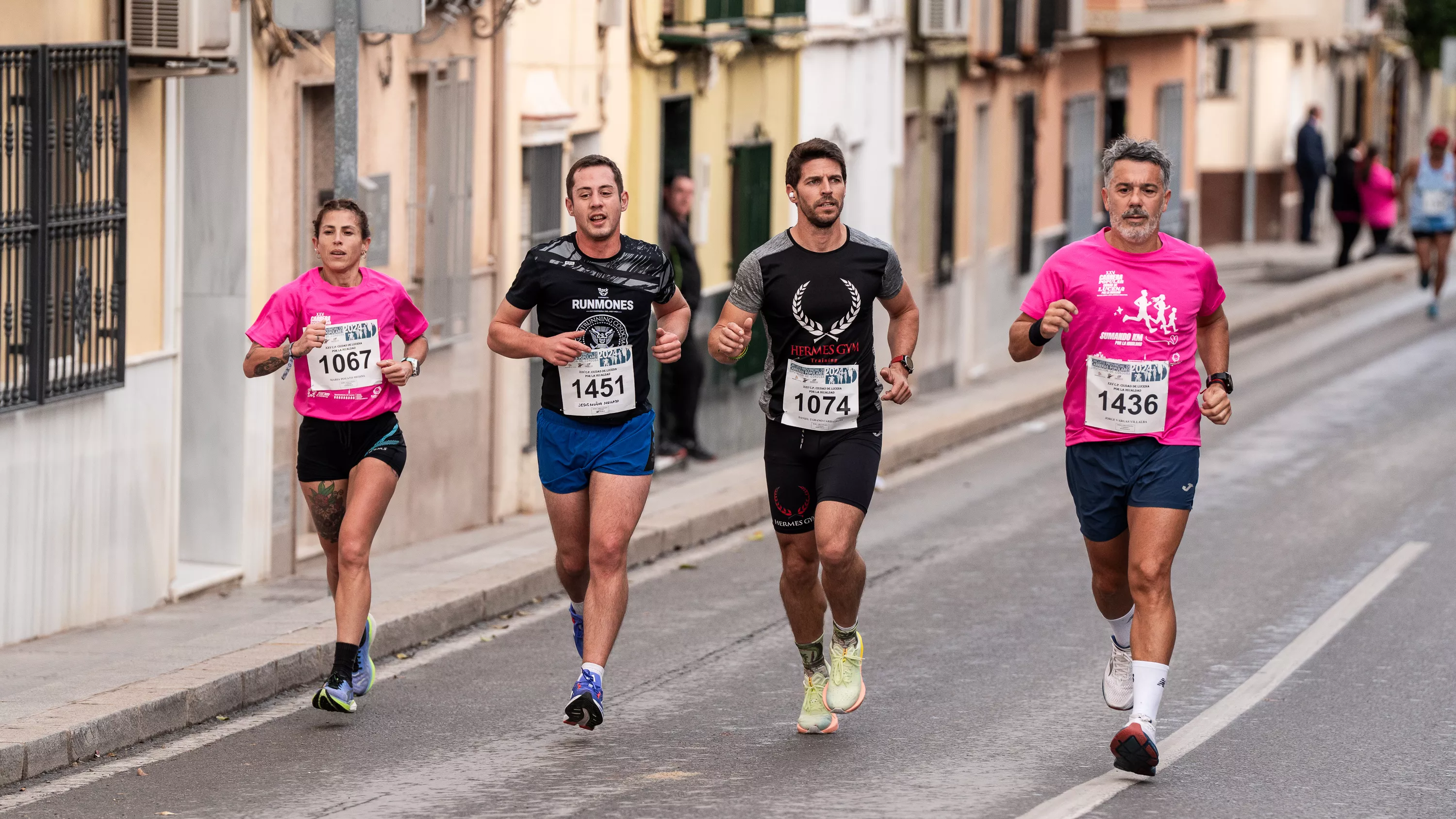 Carrera popular 2024   Recorrido urbano. FOTO: Jesus Cañete