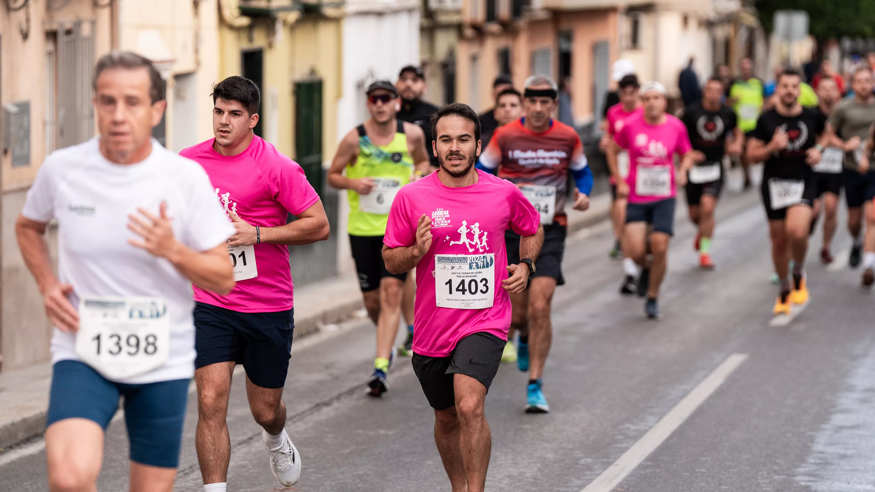 Carrera popular 2024   Recorrido urbano. FOTO: Jesus Cañete