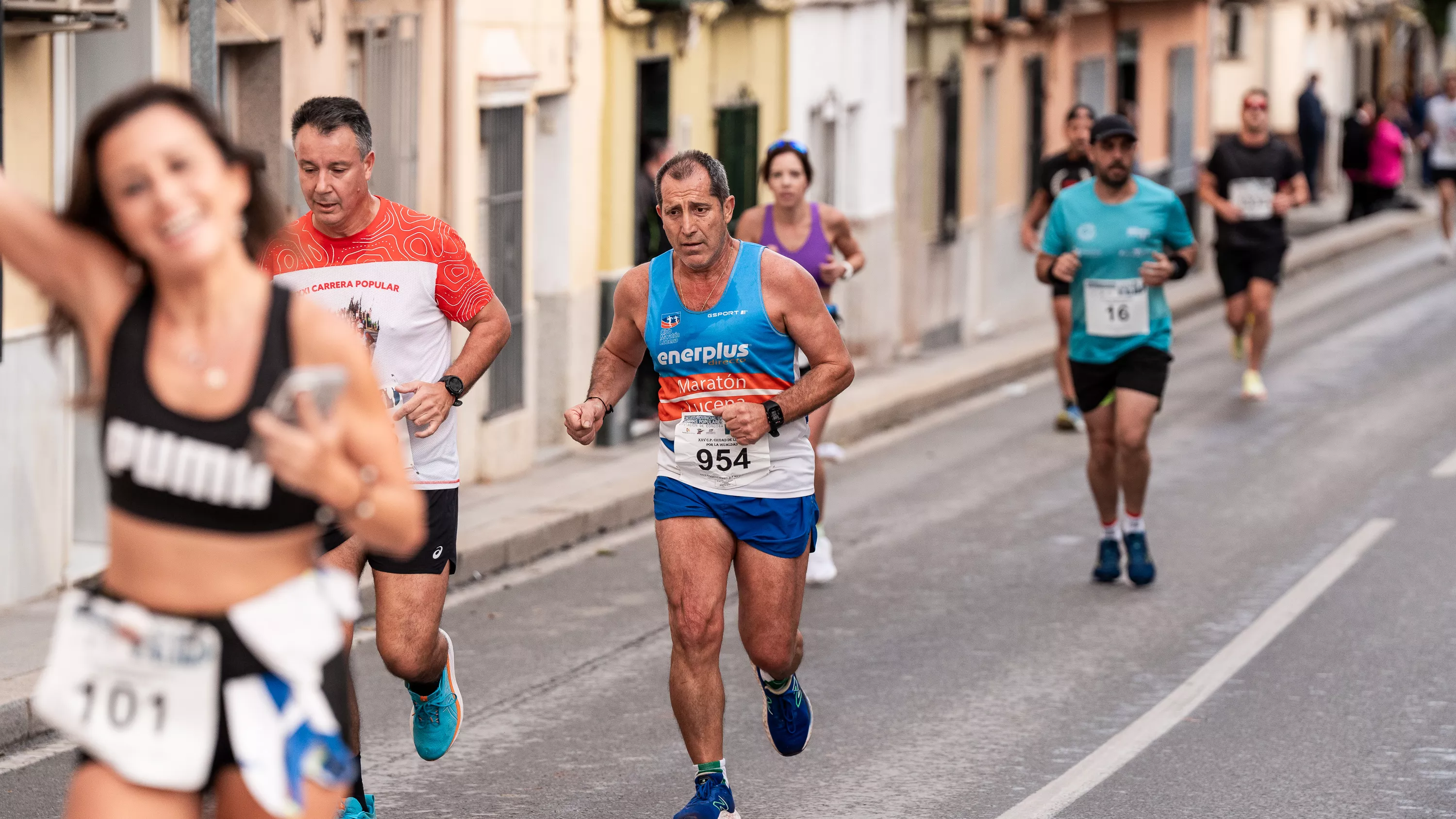 Carrera popular 2024   Recorrido urbano. FOTO: Jesus Cañete