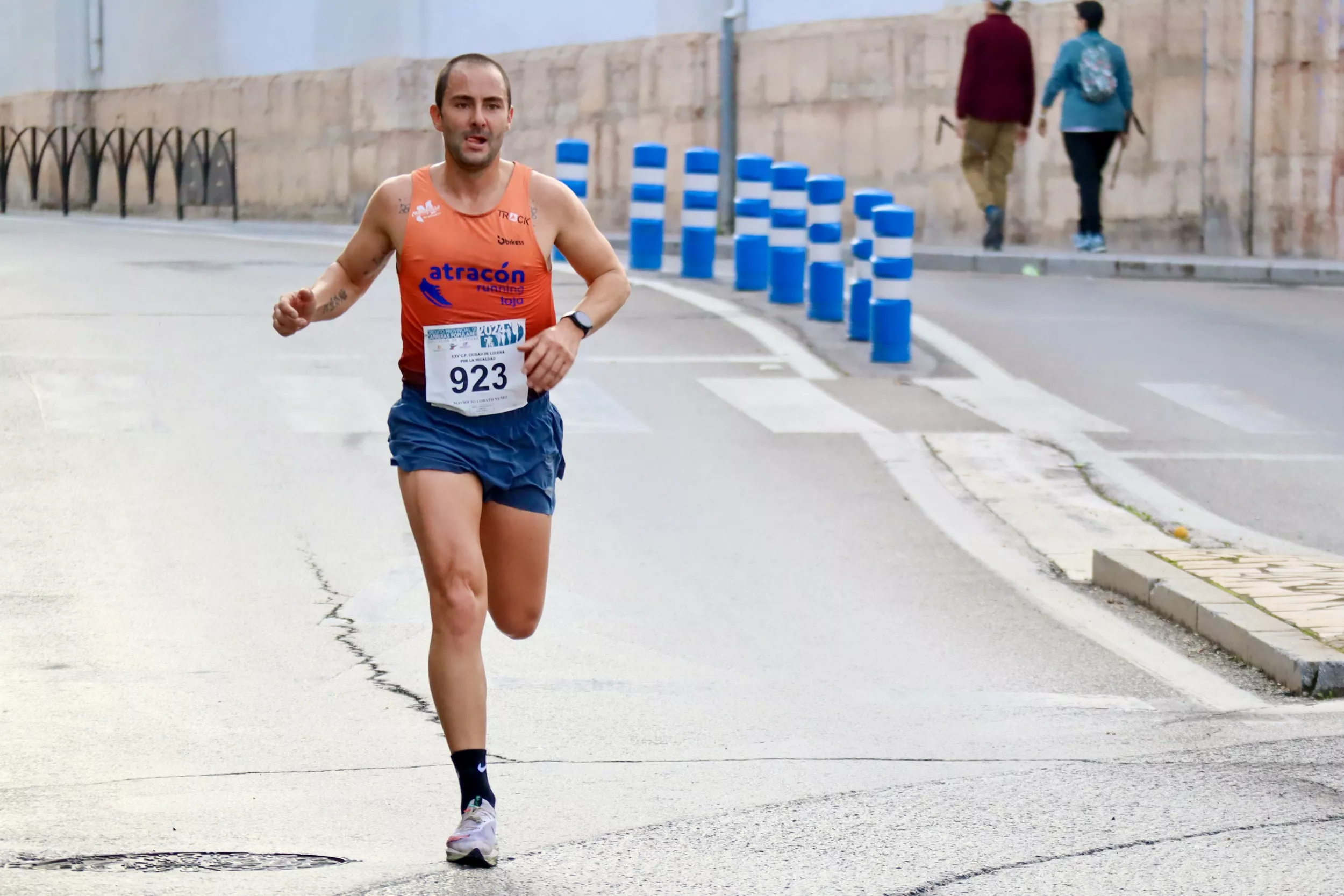 Carrera popular 2024   Recorrido urbano. FOTO: David Ramírez