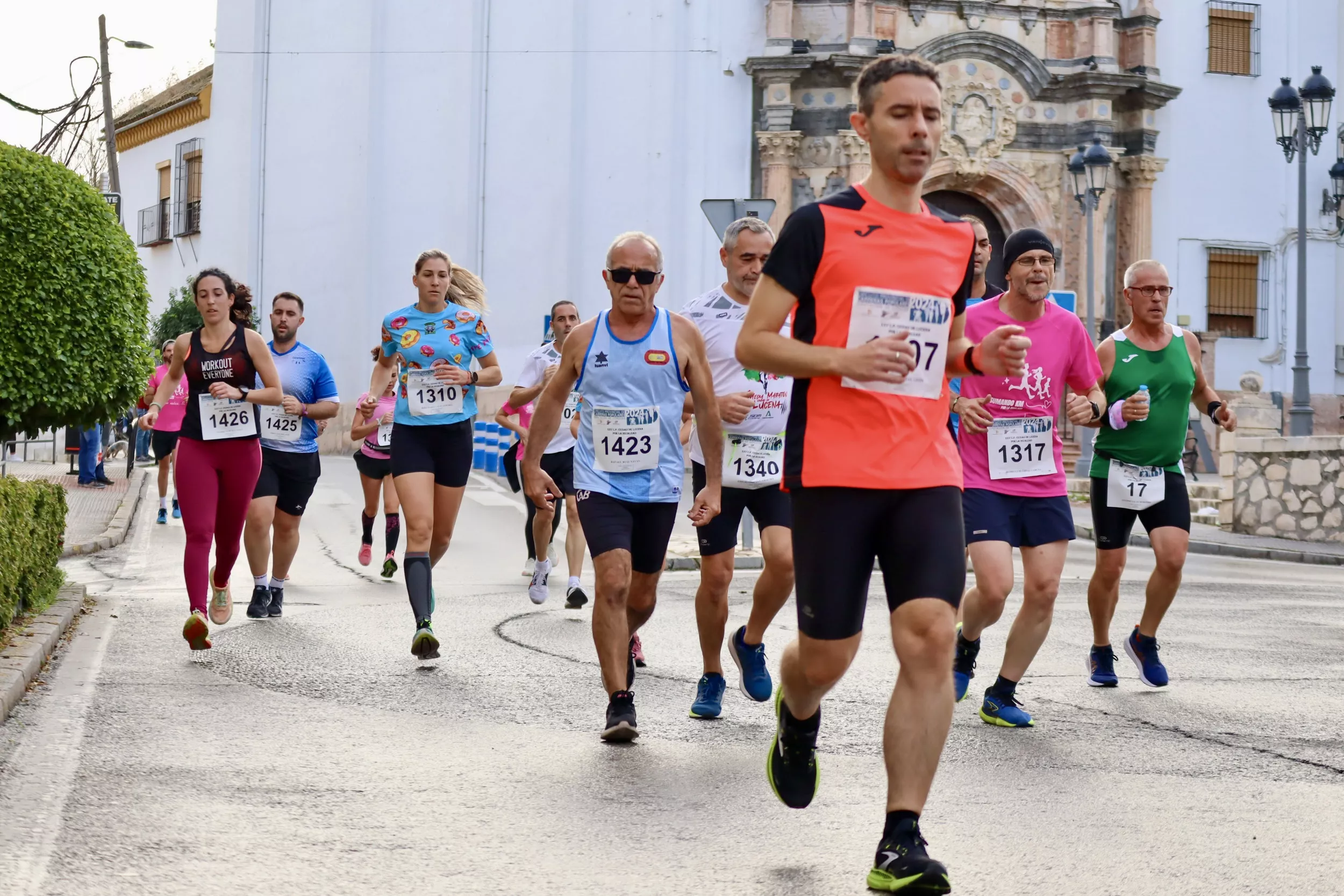 Carrera popular 2024   Recorrido urbano. FOTO: David Ramírez