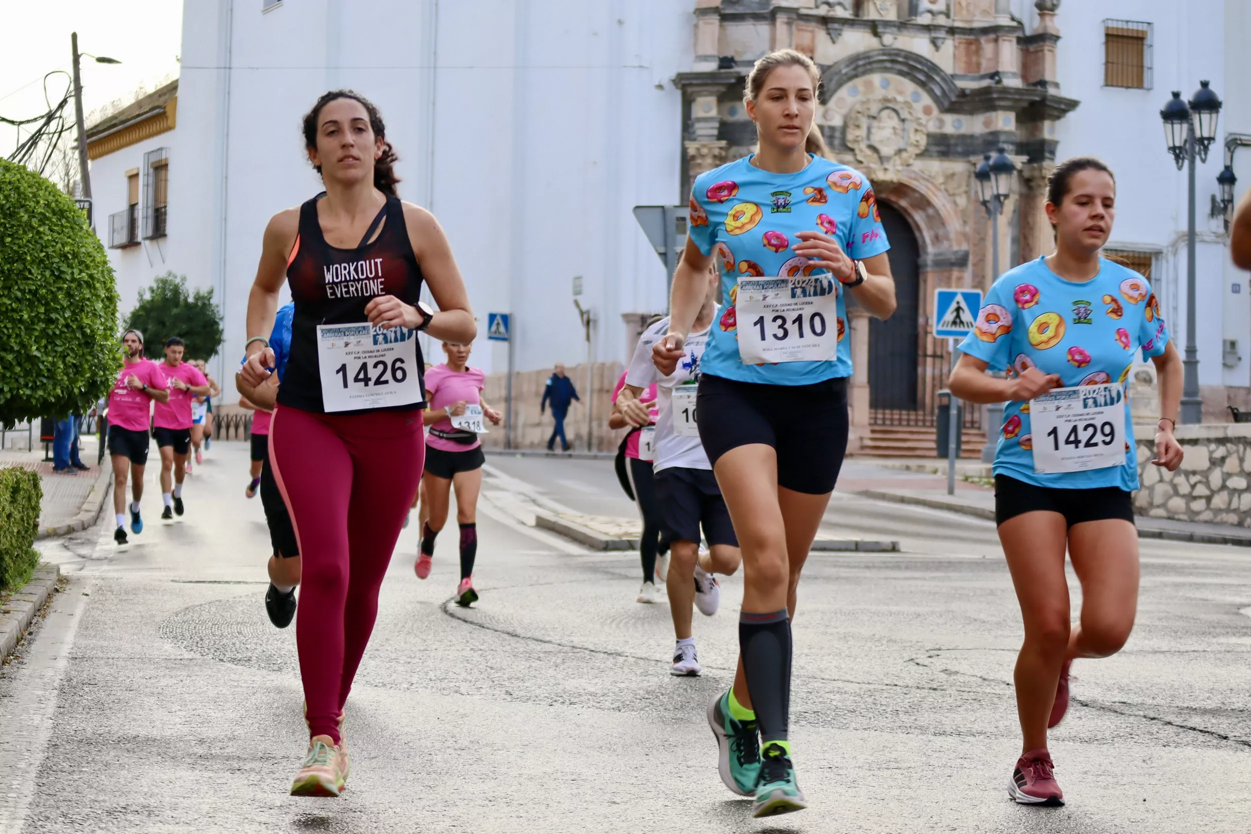 Carrera popular 2024   Recorrido urbano. FOTO: David Ramírez