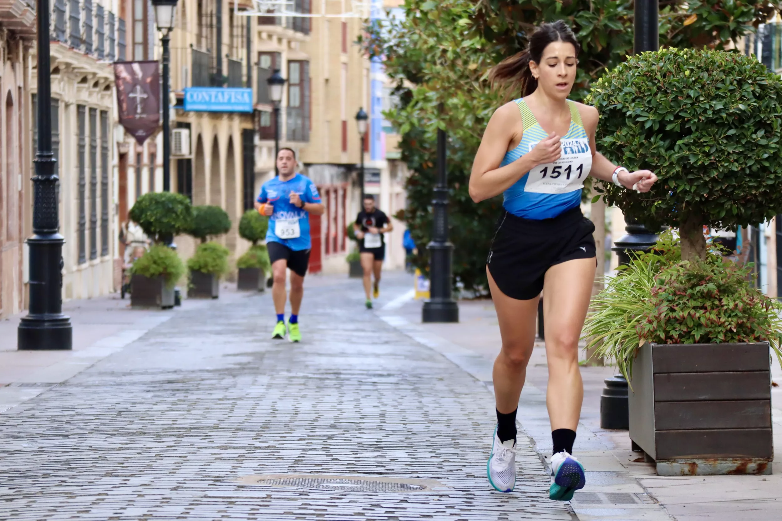 Carrera popular 2024   Recorrido urbano. FOTO: David Ramírez