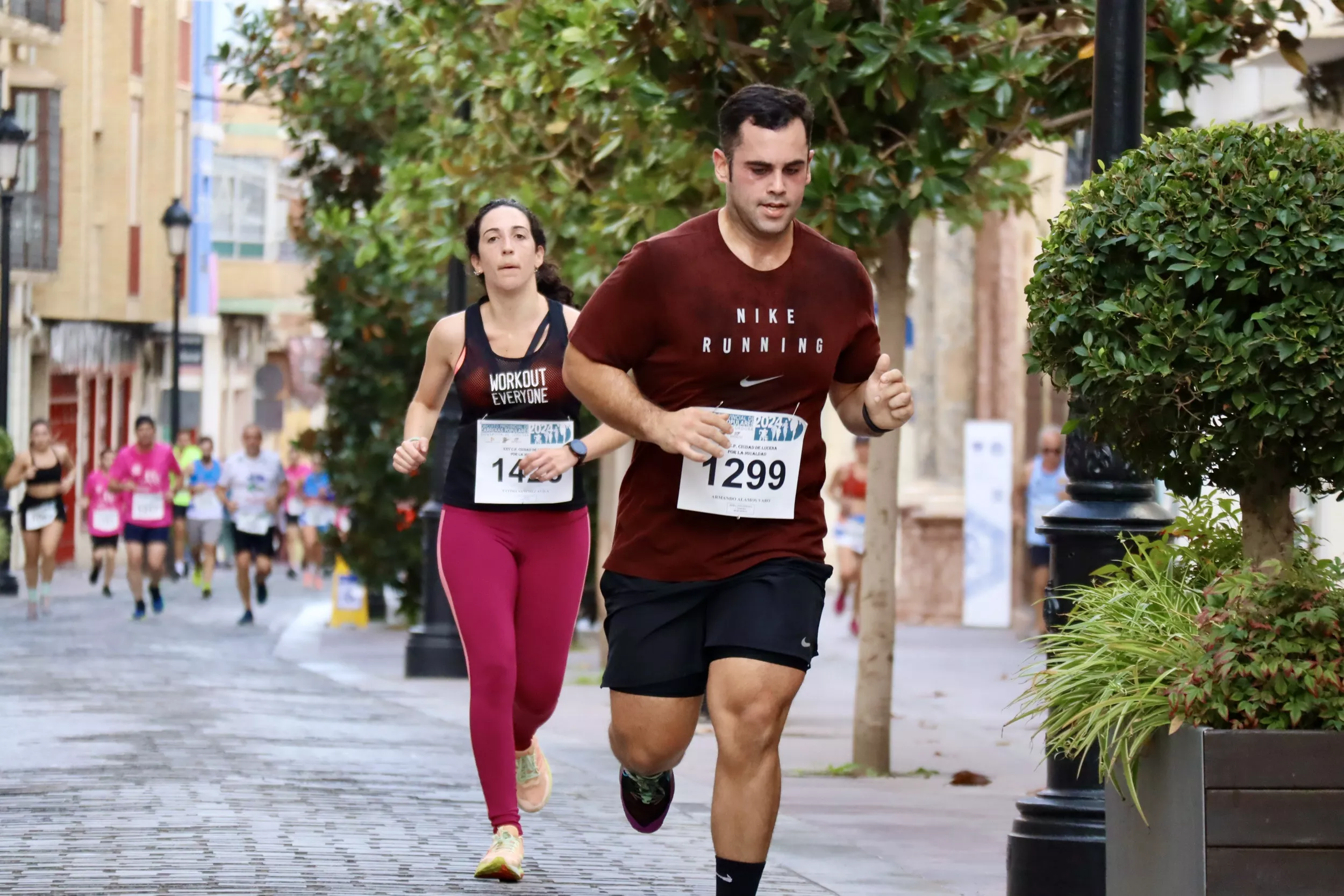 Carrera popular 2024   Recorrido urbano. FOTO: David Ramírez