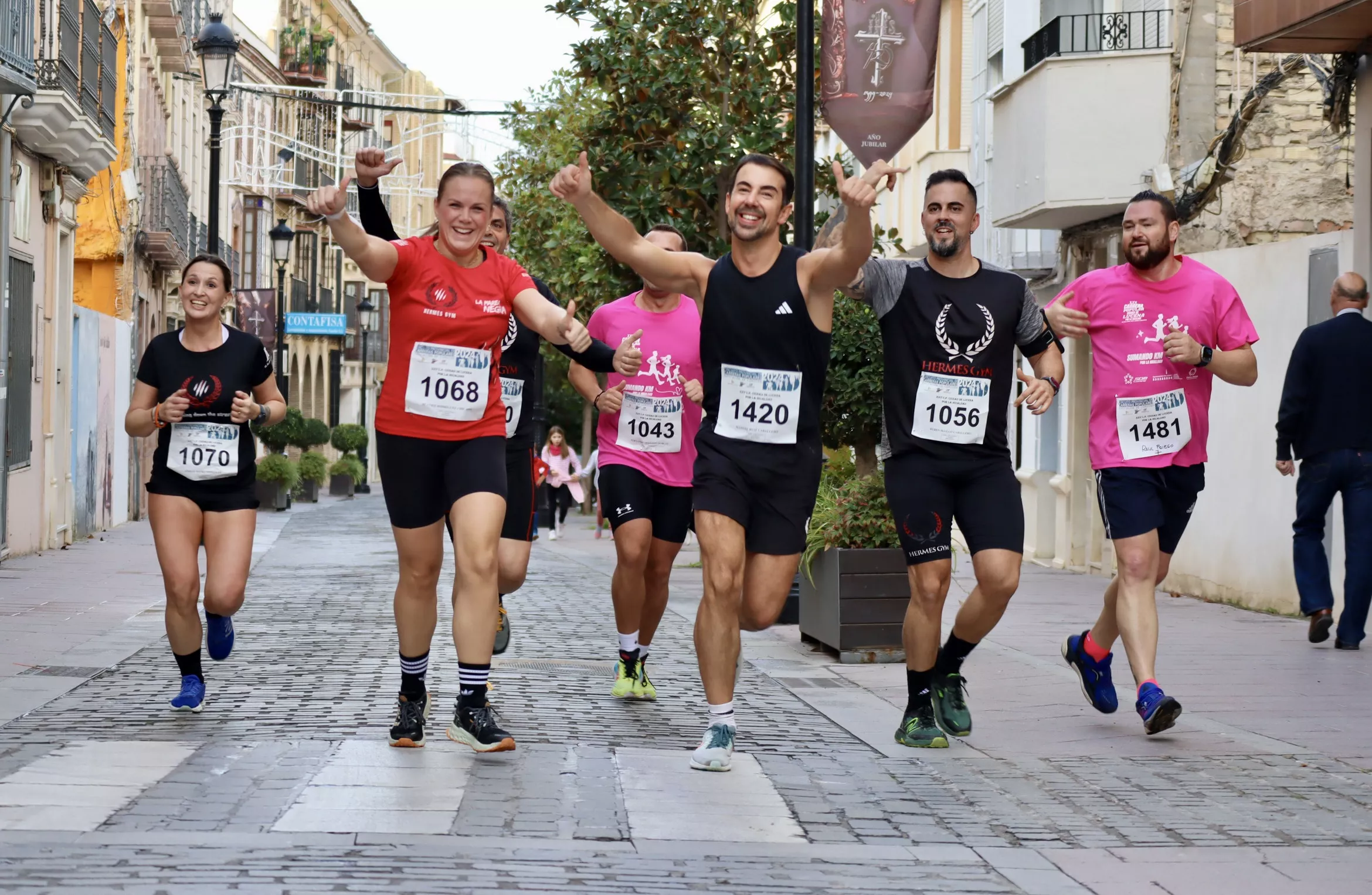 Carrera popular 2024   Recorrido urbano. FOTO: David Ramírez