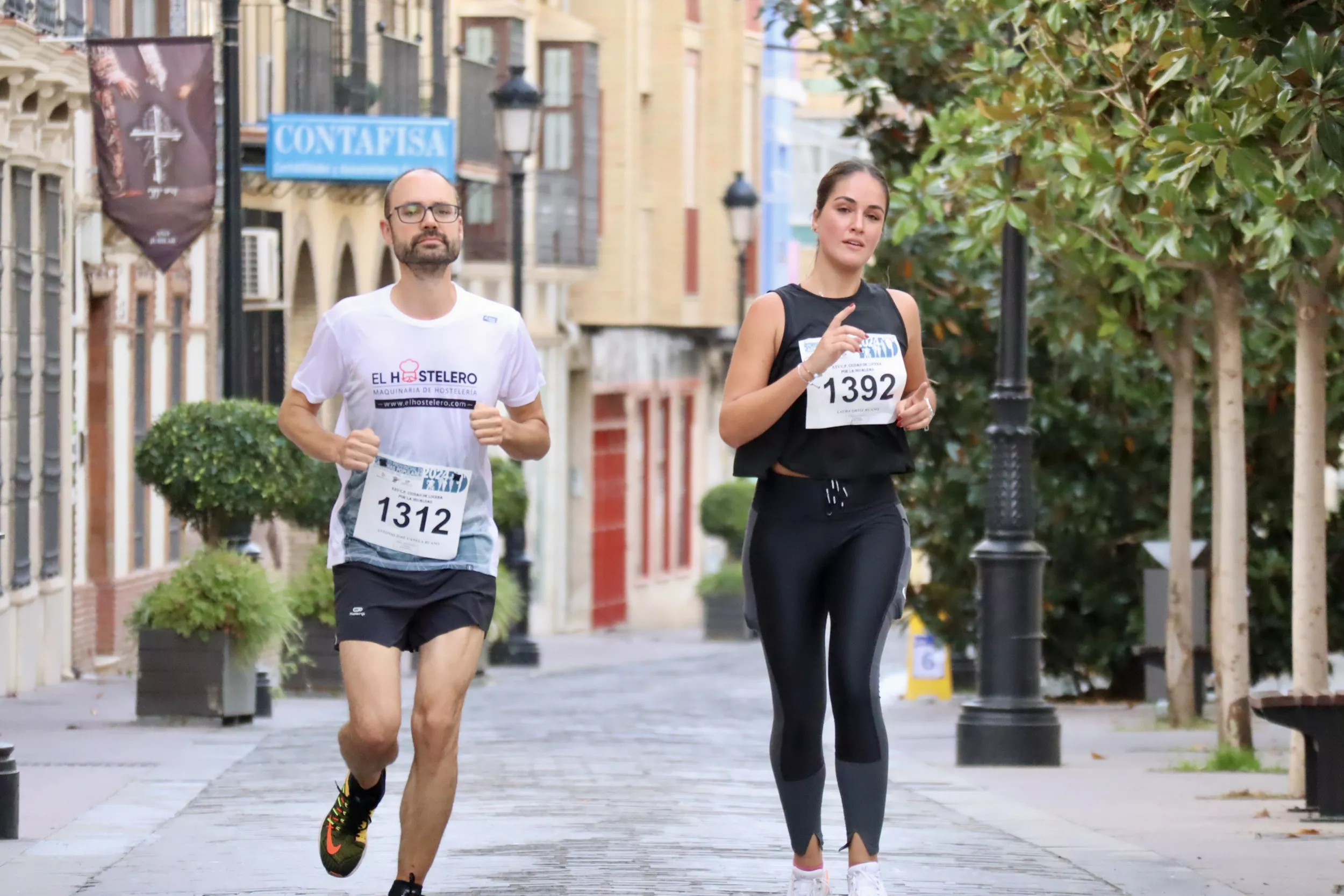 Carrera popular 2024   Recorrido urbano. FOTO: David Ramírez