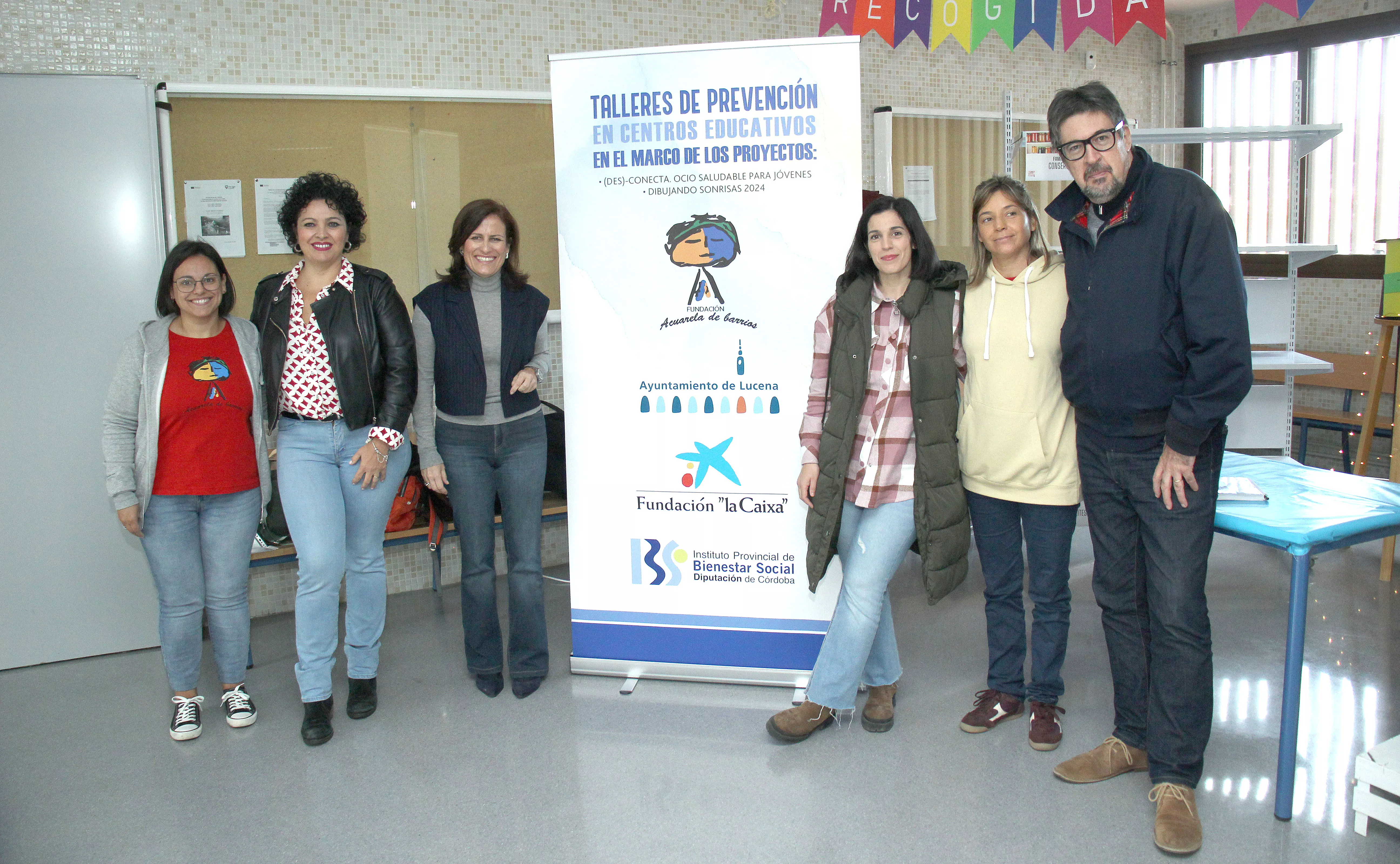 Presentación de los talleres de la Fundación Acuarela de Barrios en el IES Sierra de Aras