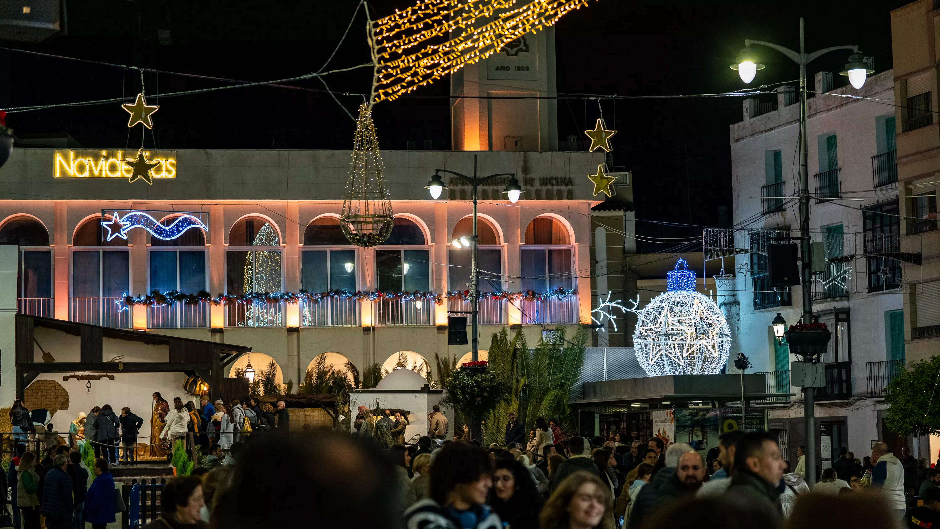 Lucena en Navidad: Inauguración del alumbrado 