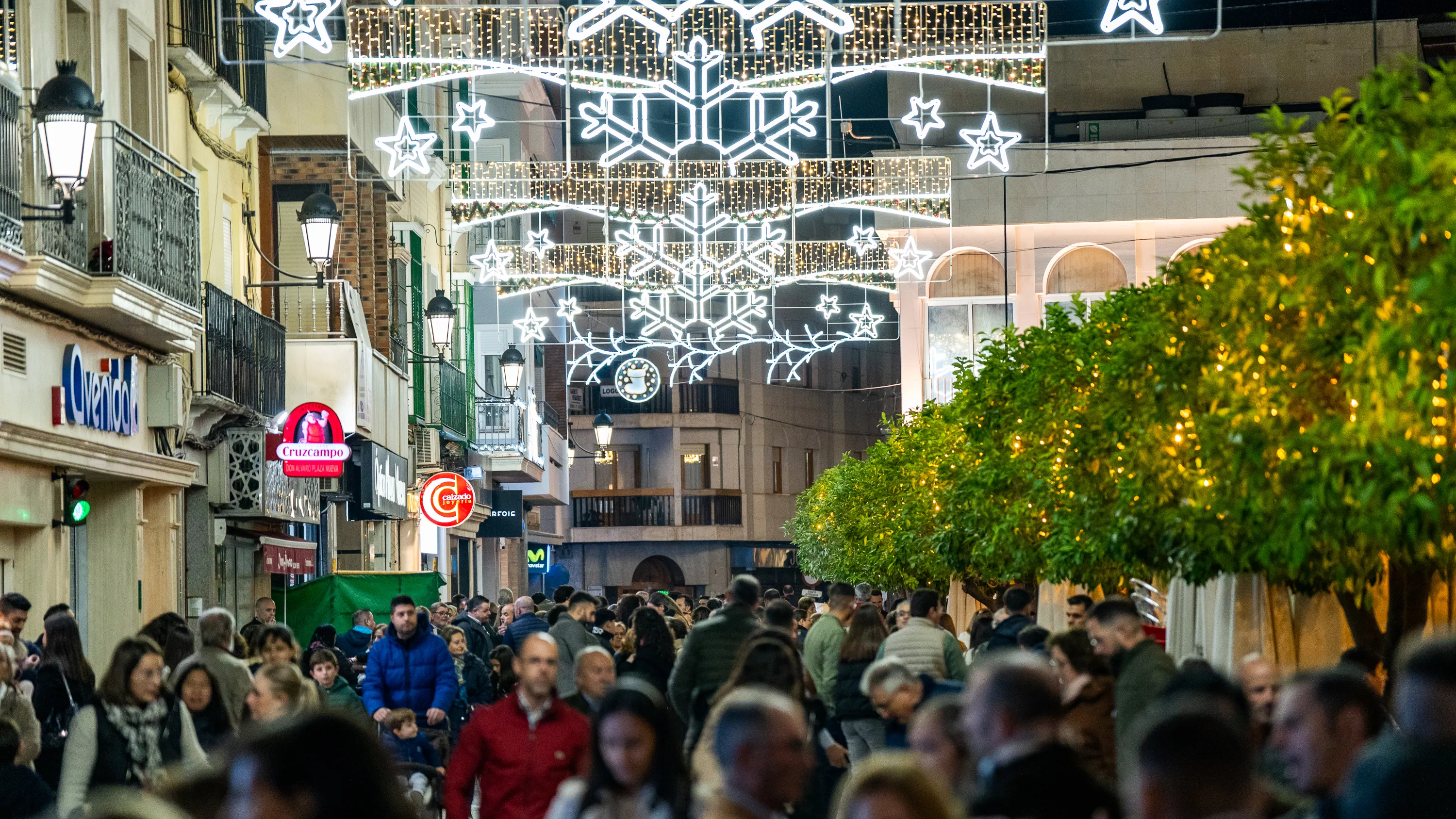 Lucena en Navidad: Inauguración del alumbrado 