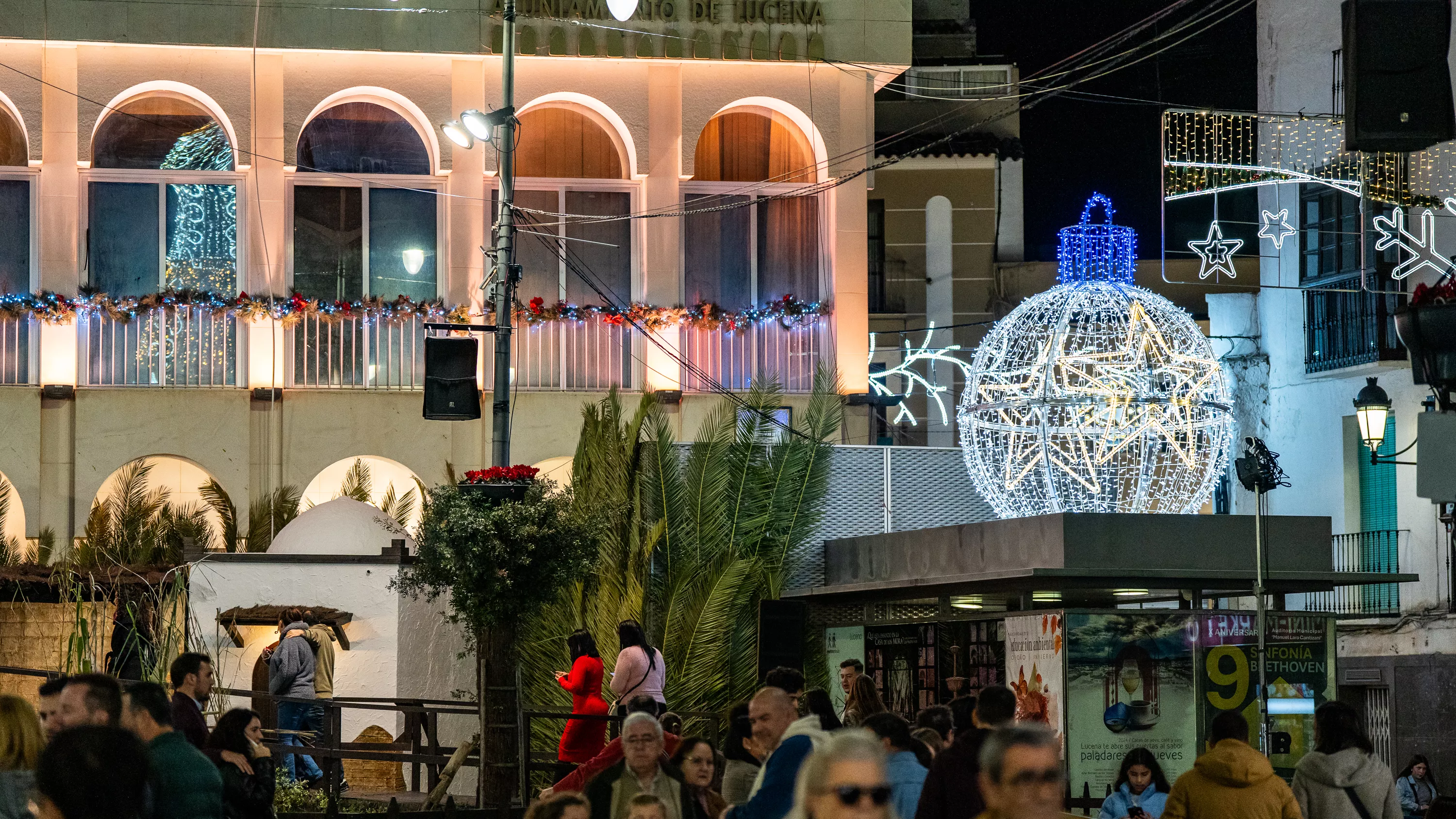 Lucena en Navidad: Inauguración del alumbrado 