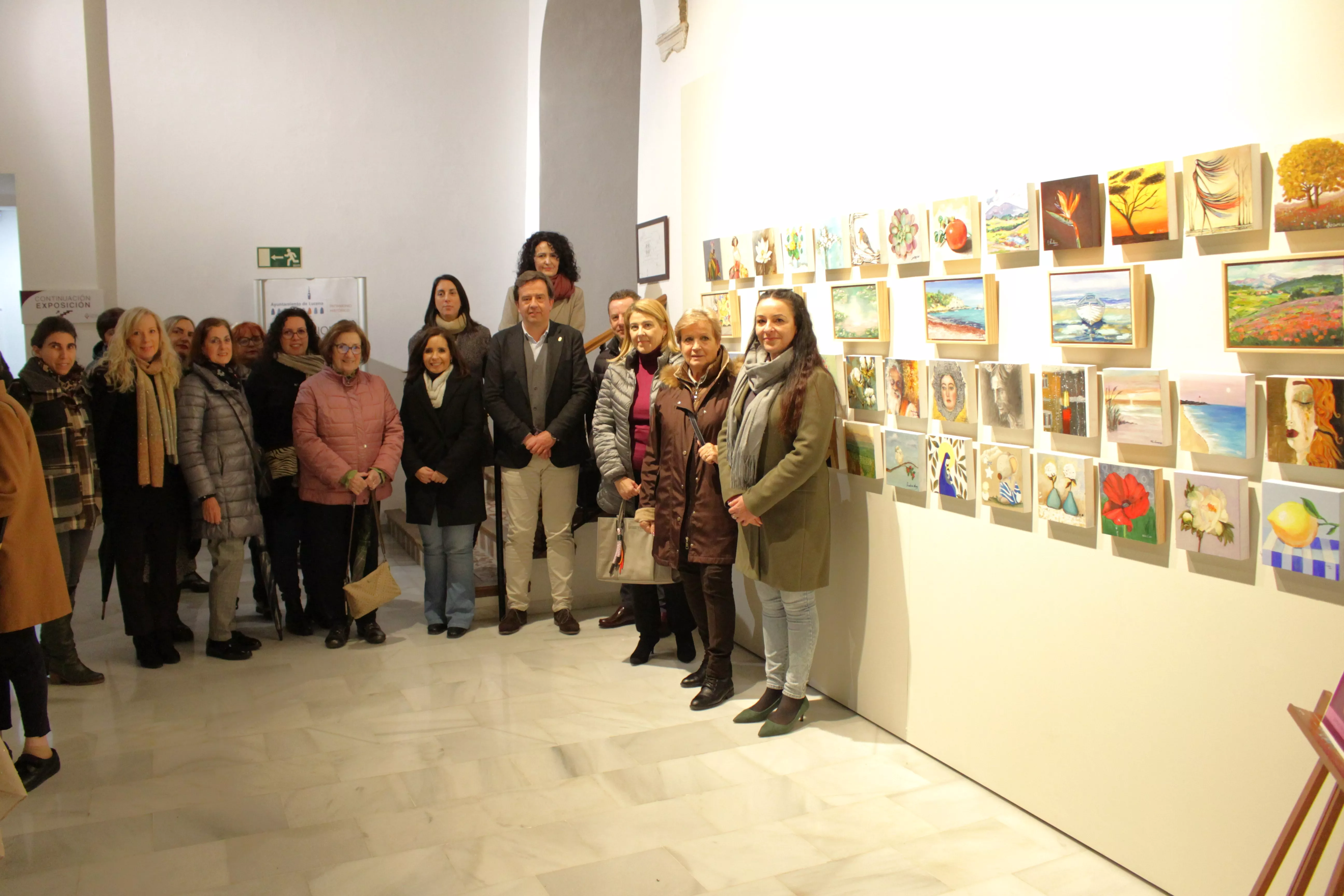 Inauguración de la exposición 'El universo del arte'