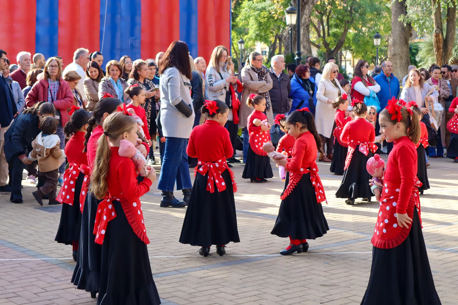 Exhibición de baile de villancicos flamencos de la academia Araceli Hidalgo 2