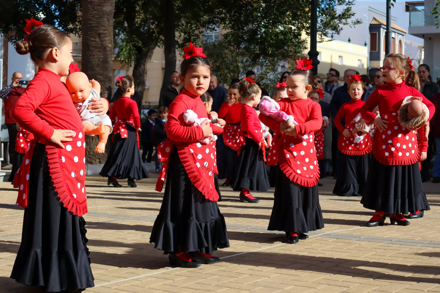 Exhibición de baile de villancicos flamencos de la academia Araceli Hidalgo 5