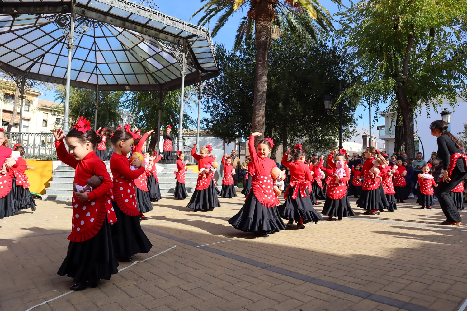 Exhibición de baile de villancicos flamencos de la academia Araceli Hidalgo 6