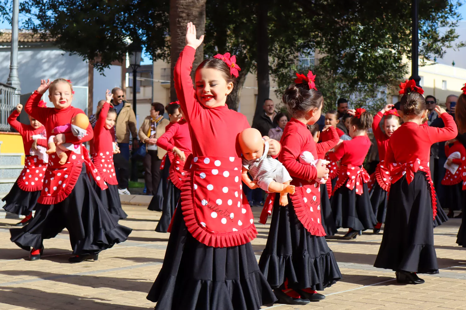 Exhibición de baile de villancicos flamencos de la academia Araceli Hidalgo 7