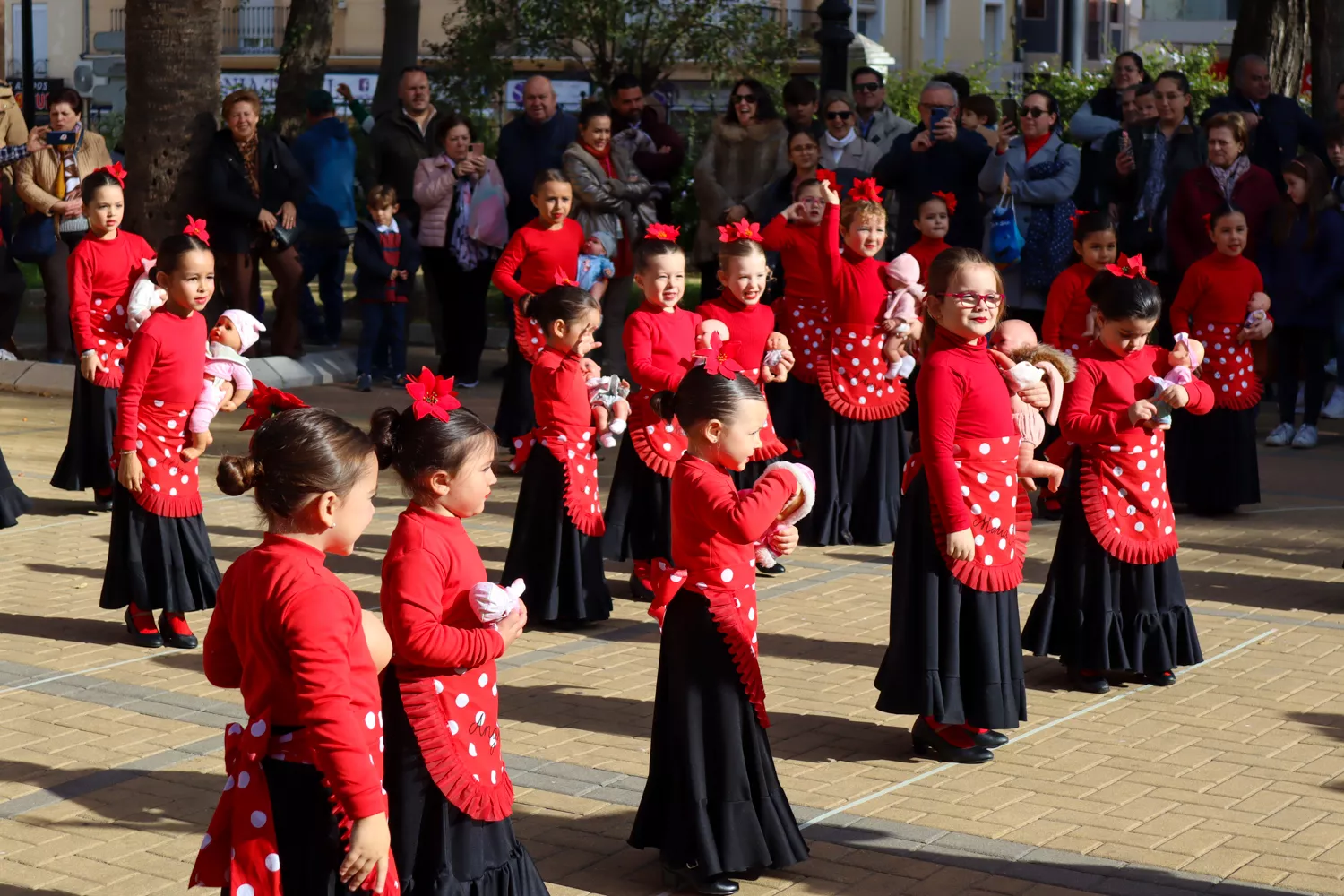 Exhibición de baile de villancicos flamencos de la academia Araceli Hidalgo 8