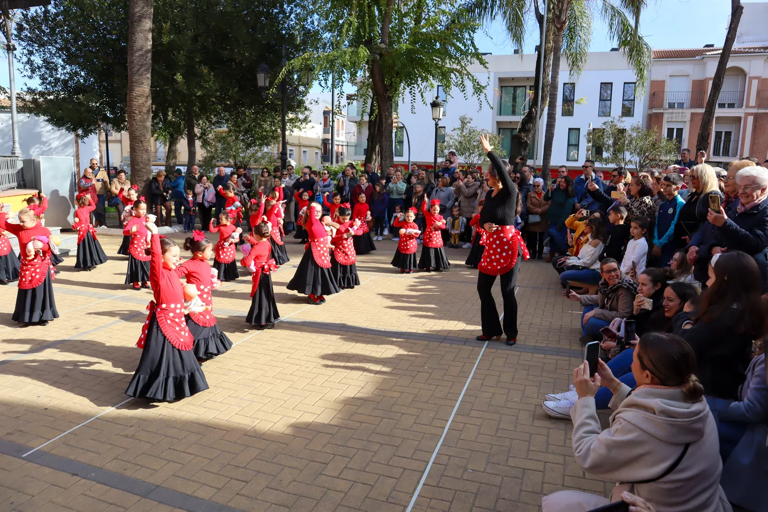 Exhibición de baile de villancicos flamencos de la academia Araceli Hidalgo 9