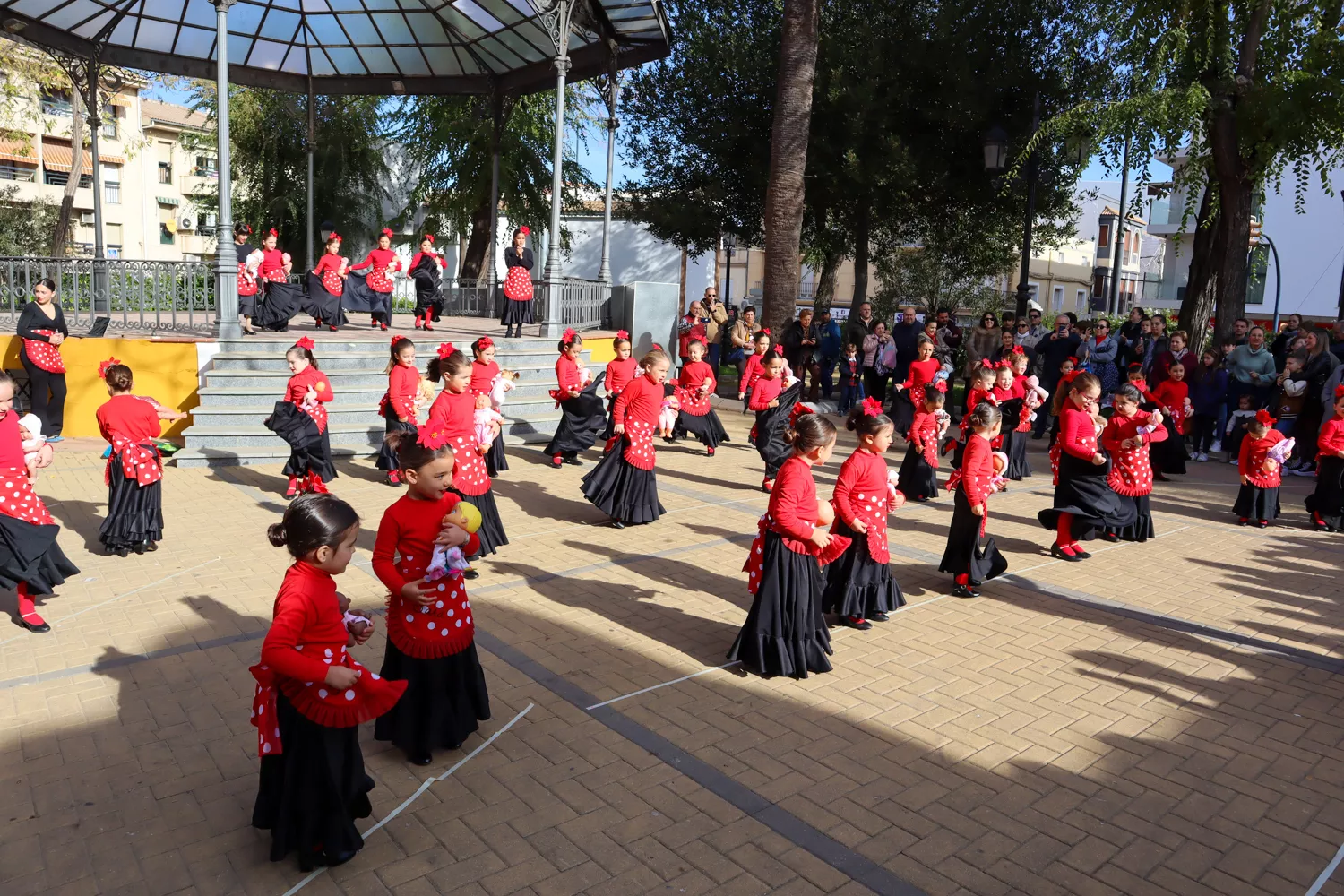 Exhibición de baile de villancicos flamencos de la academia Araceli Hidalgo 10