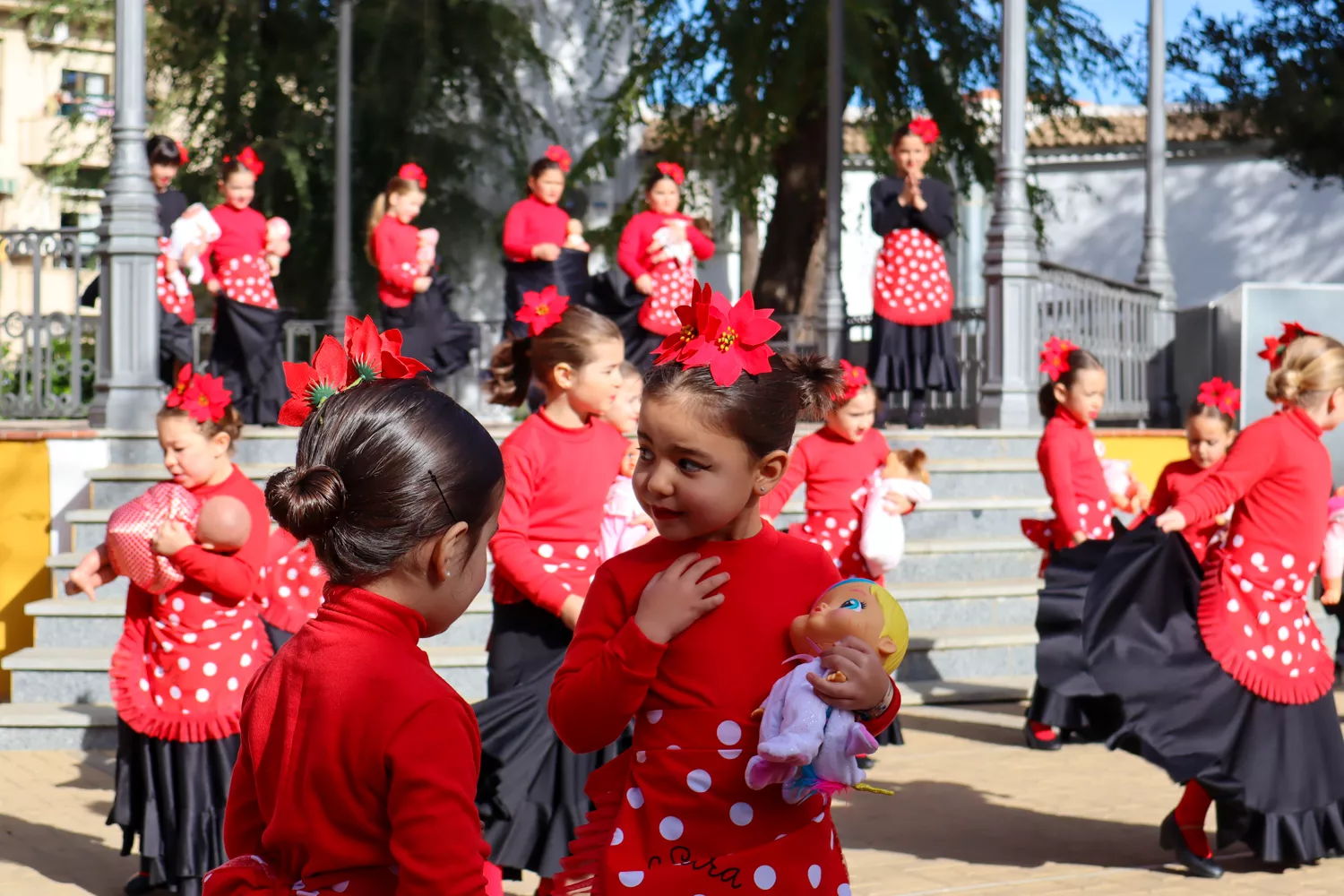 Exhibición de baile de villancicos flamencos de la academia Araceli Hidalgo 12