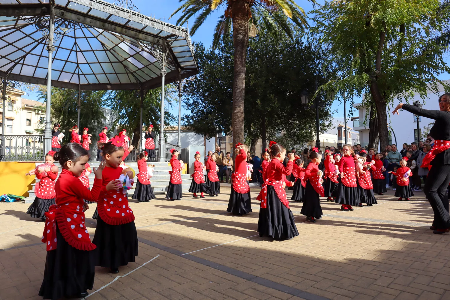 Exhibición de baile de villancicos flamencos de la academia Araceli Hidalgo 13