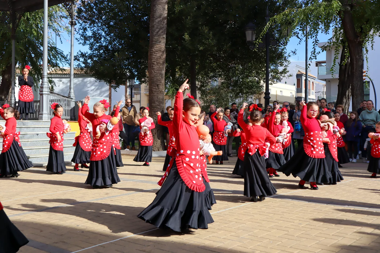 Exhibición de baile de villancicos flamencos de la academia Araceli Hidalgo 14