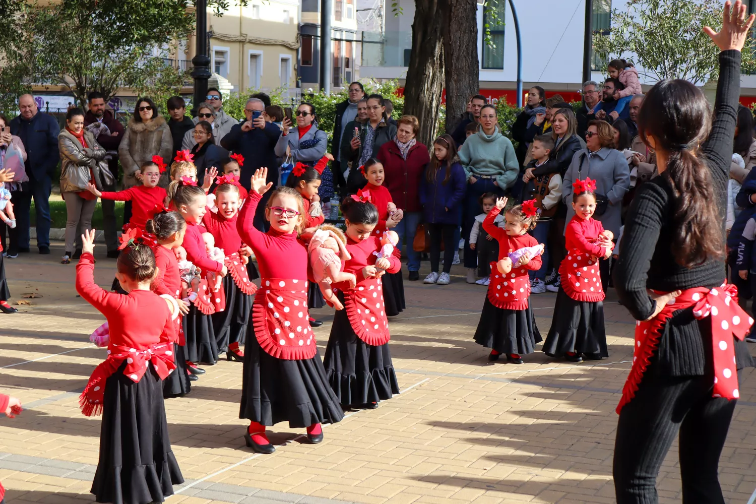 Exhibición de baile de villancicos flamencos de la academia Araceli Hidalgo 15