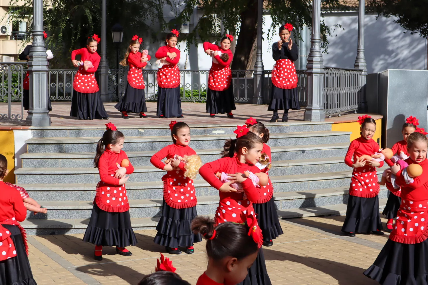 Exhibición de baile de villancicos flamencos de la academia Araceli Hidalgo 16