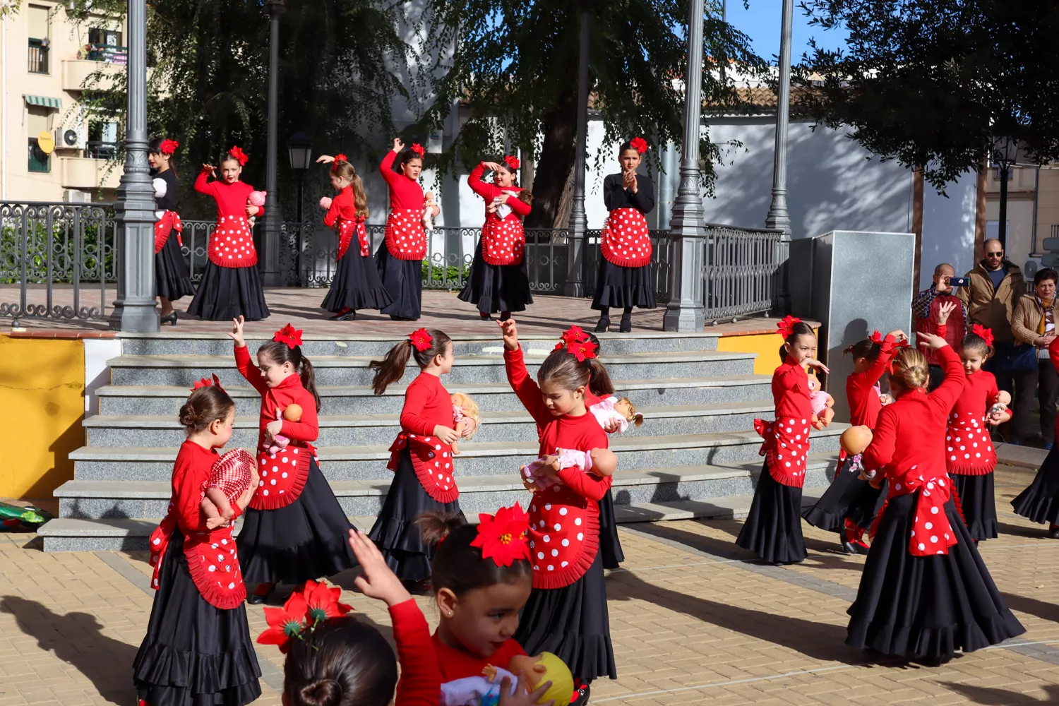 Exhibición de baile de villancicos flamencos de la academia Araceli Hidalgo 18