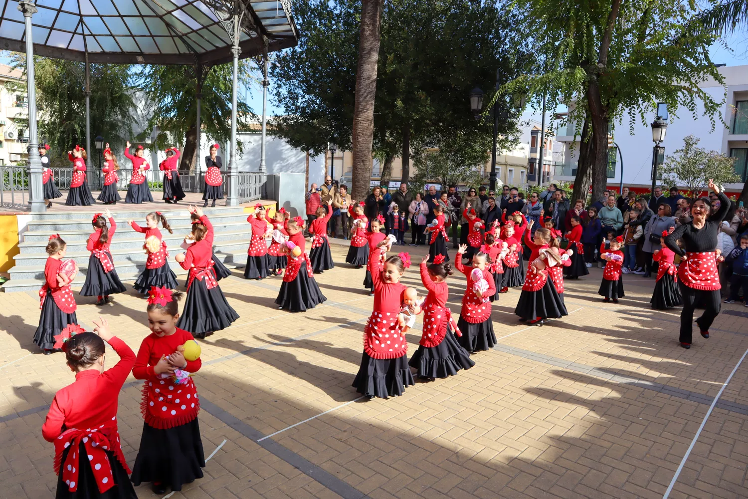 Exhibición de baile de villancicos flamencos de la academia Araceli Hidalgo 19