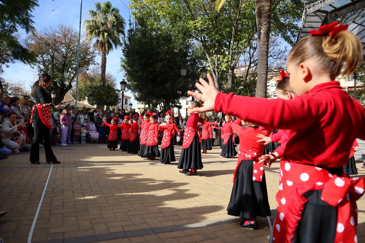 Exhibición de baile de villancicos flamencos de la academia Araceli Hidalgo 25