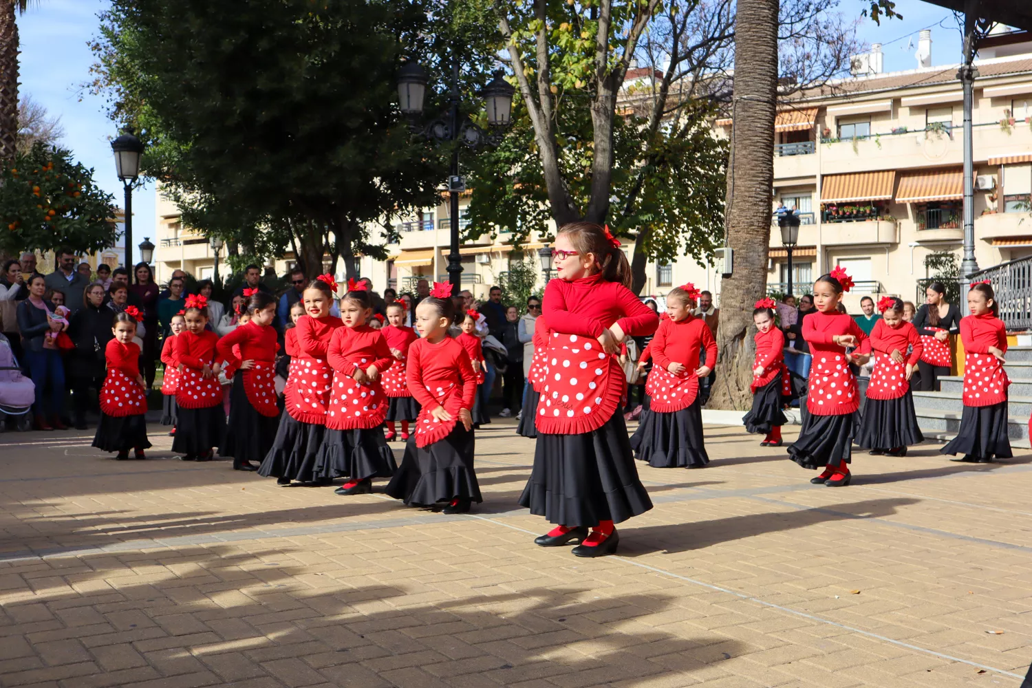 Exhibición de baile de villancicos flamencos de la academia Araceli Hidalgo 26