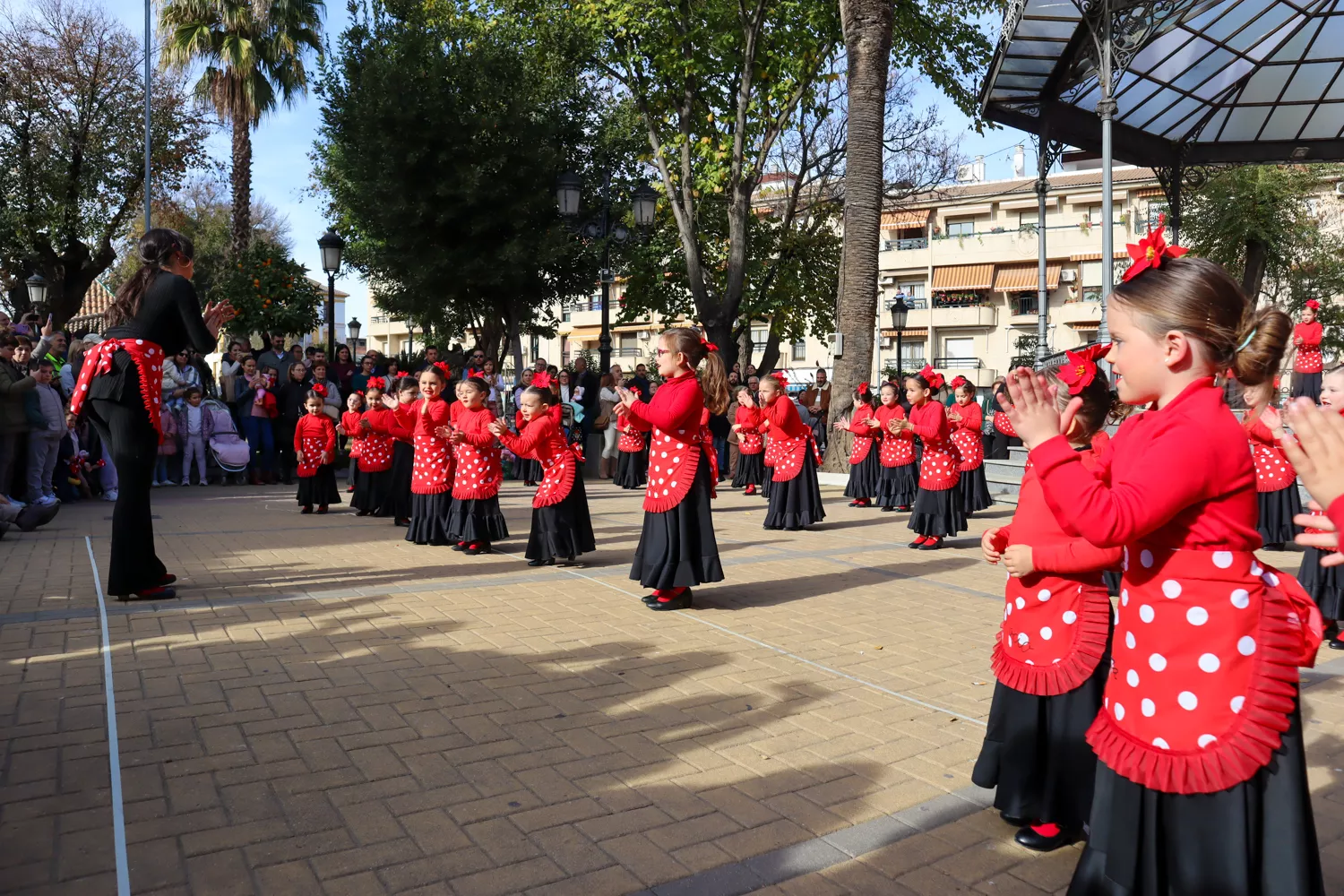 Exhibición de baile de villancicos flamencos de la academia Araceli Hidalgo 29