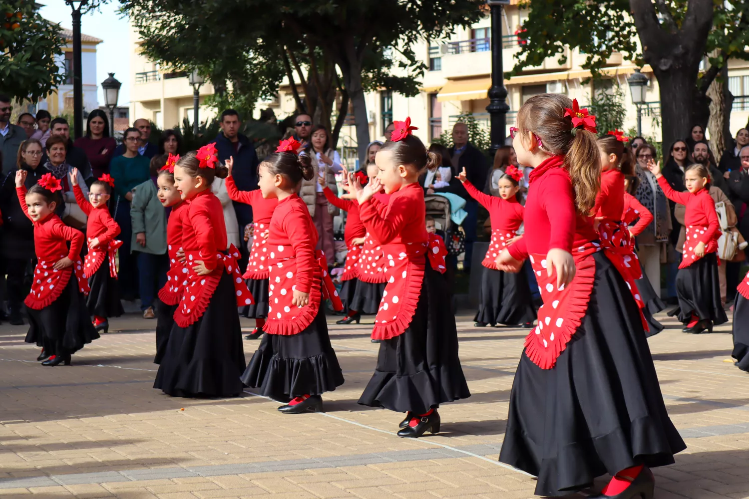 Exhibición de baile de villancicos flamencos de la academia Araceli Hidalgo 30