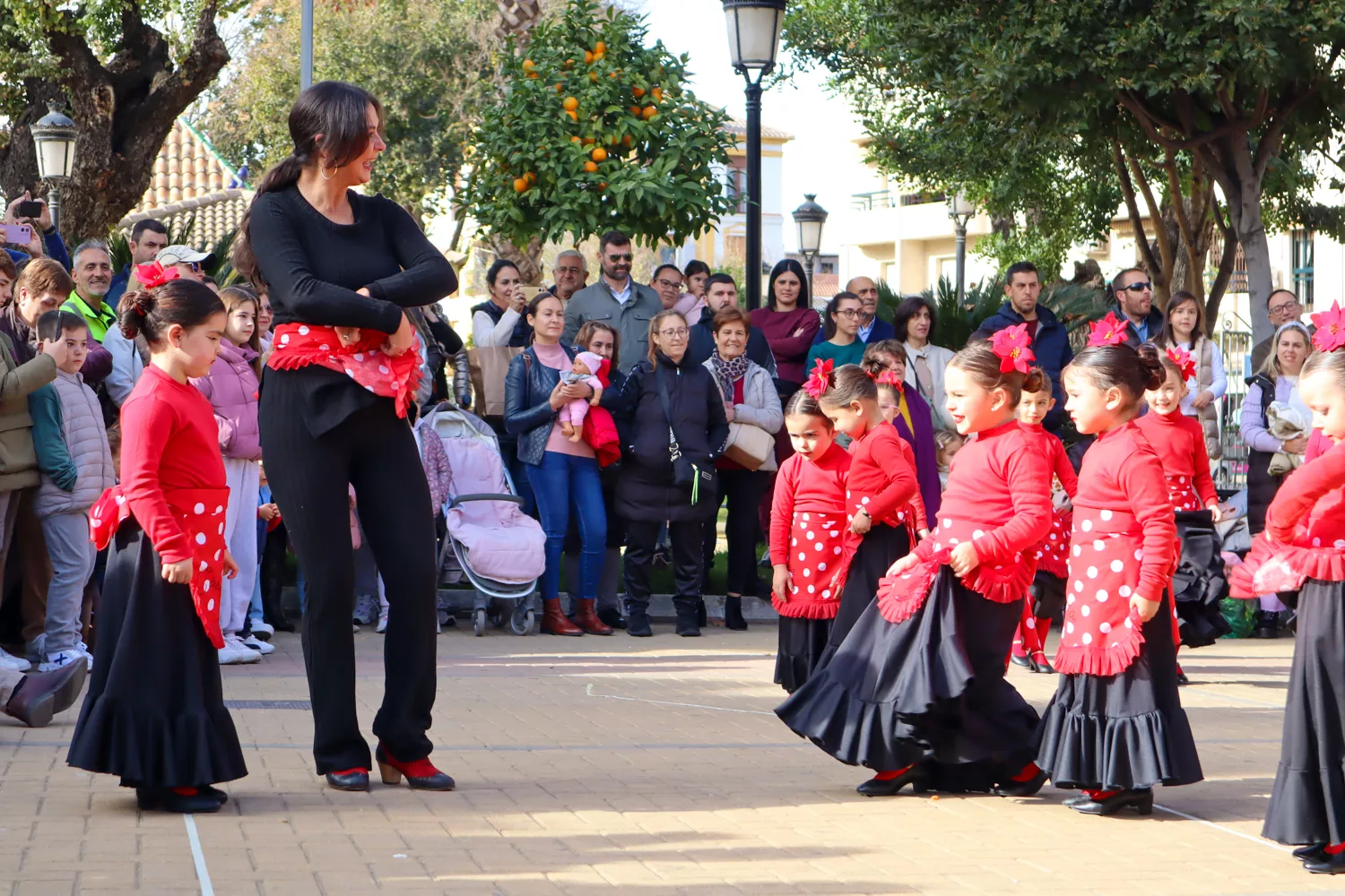 Exhibición de baile de villancicos flamencos de la academia Araceli Hidalgo 31