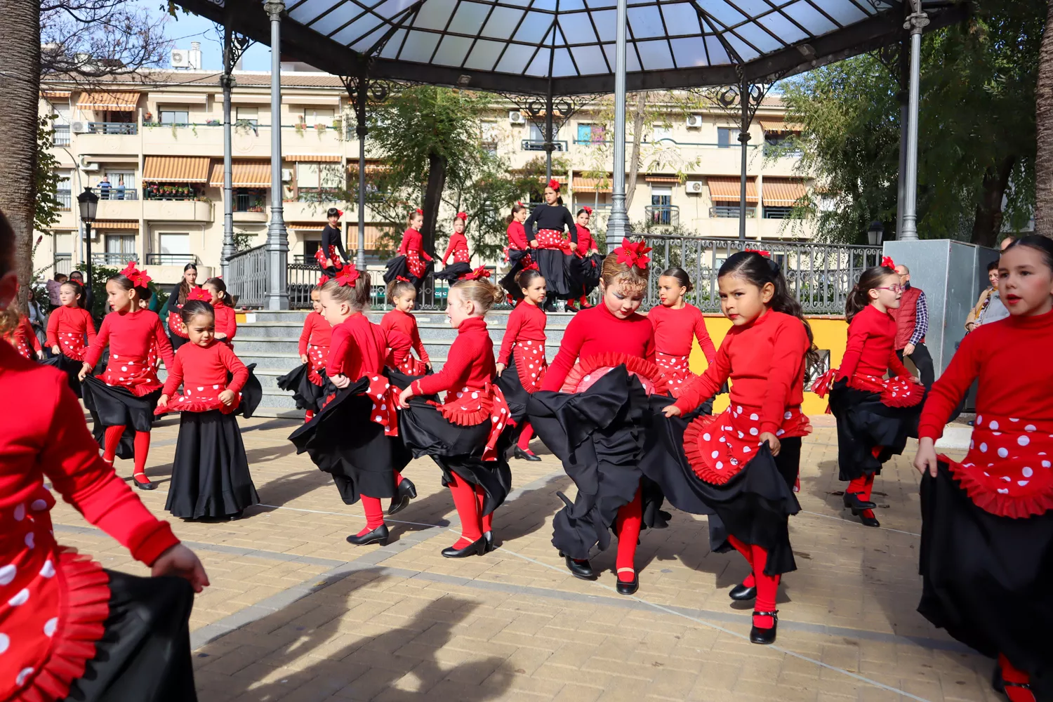 Exhibición de baile de villancicos flamencos de la academia Araceli Hidalgo 32