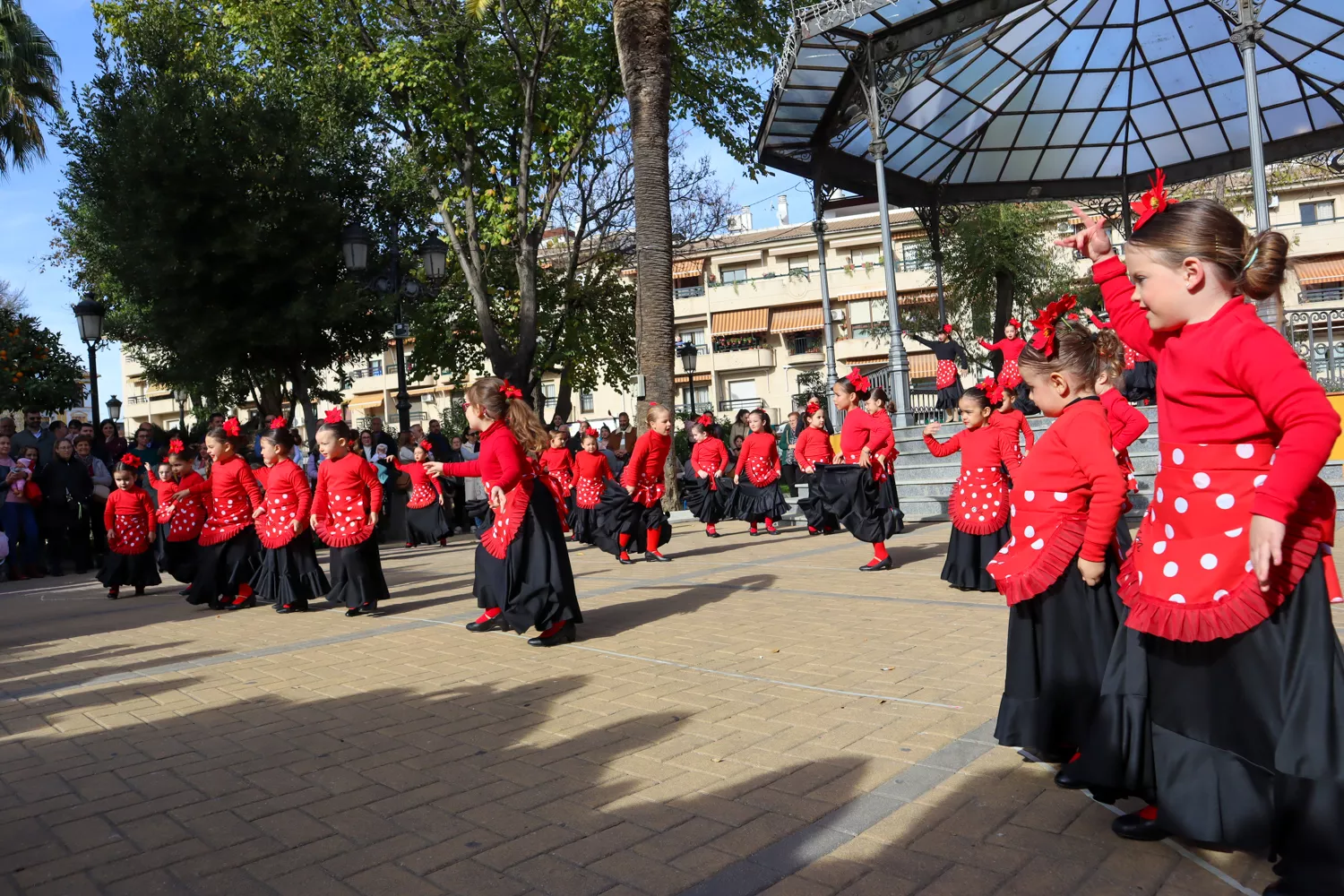 Exhibición de baile de villancicos flamencos de la academia Araceli Hidalgo 33