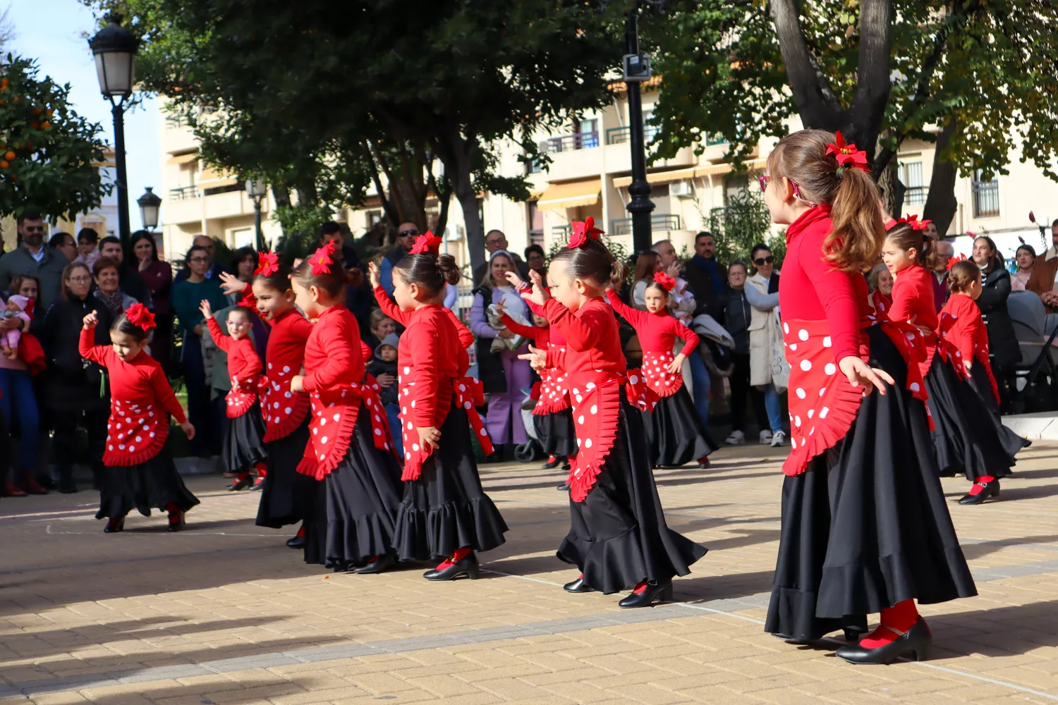 Exhibición de baile de villancicos flamencos de la academia Araceli Hidalgo 34