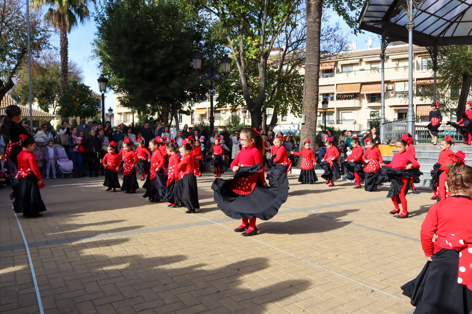 Exhibición de baile de villancicos flamencos de la academia Araceli Hidalgo 36