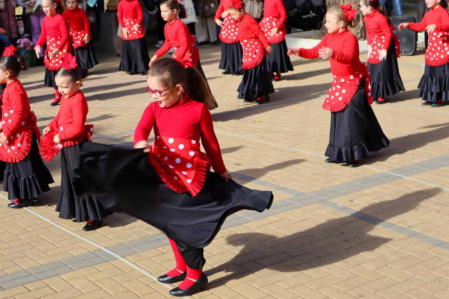 Exhibición de baile de villancicos flamencos de la academia Araceli Hidalgo 37