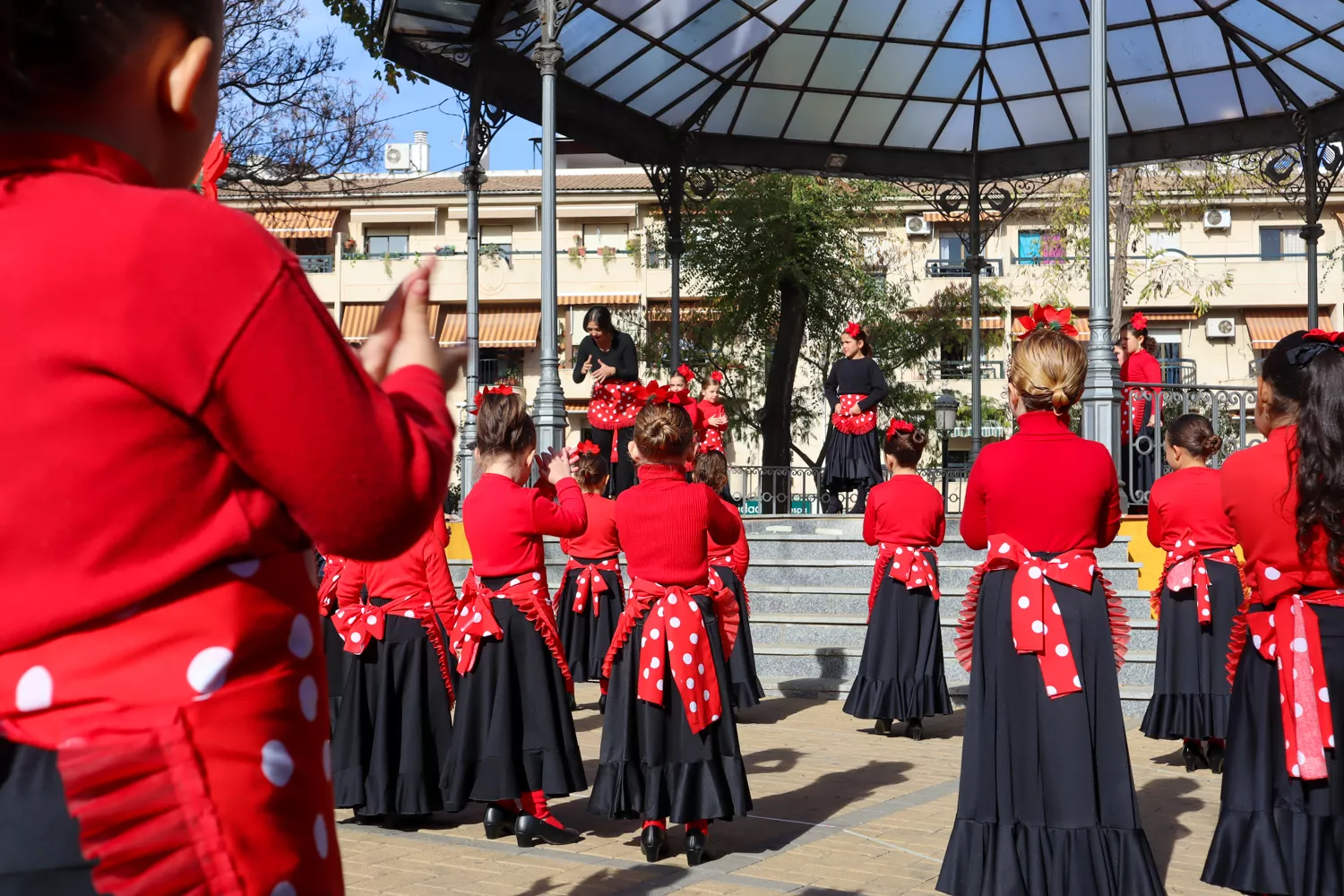 Exhibición de baile de villancicos flamencos de la academia Araceli Hidalgo 39