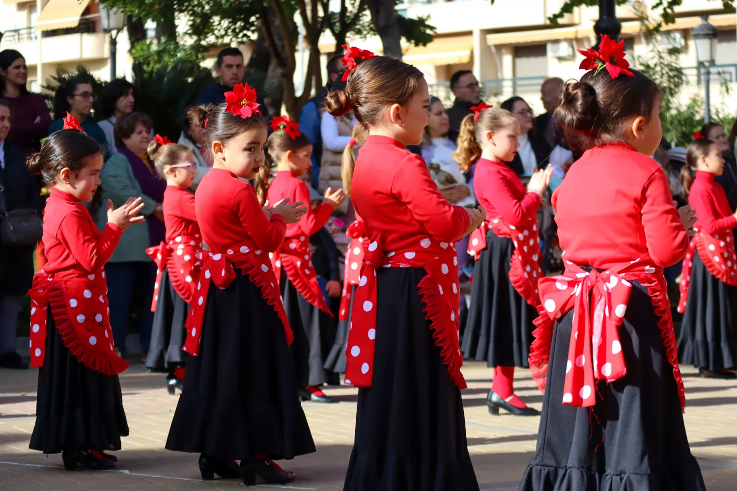 Exhibición de baile de villancicos flamencos de la academia Araceli Hidalgo 40