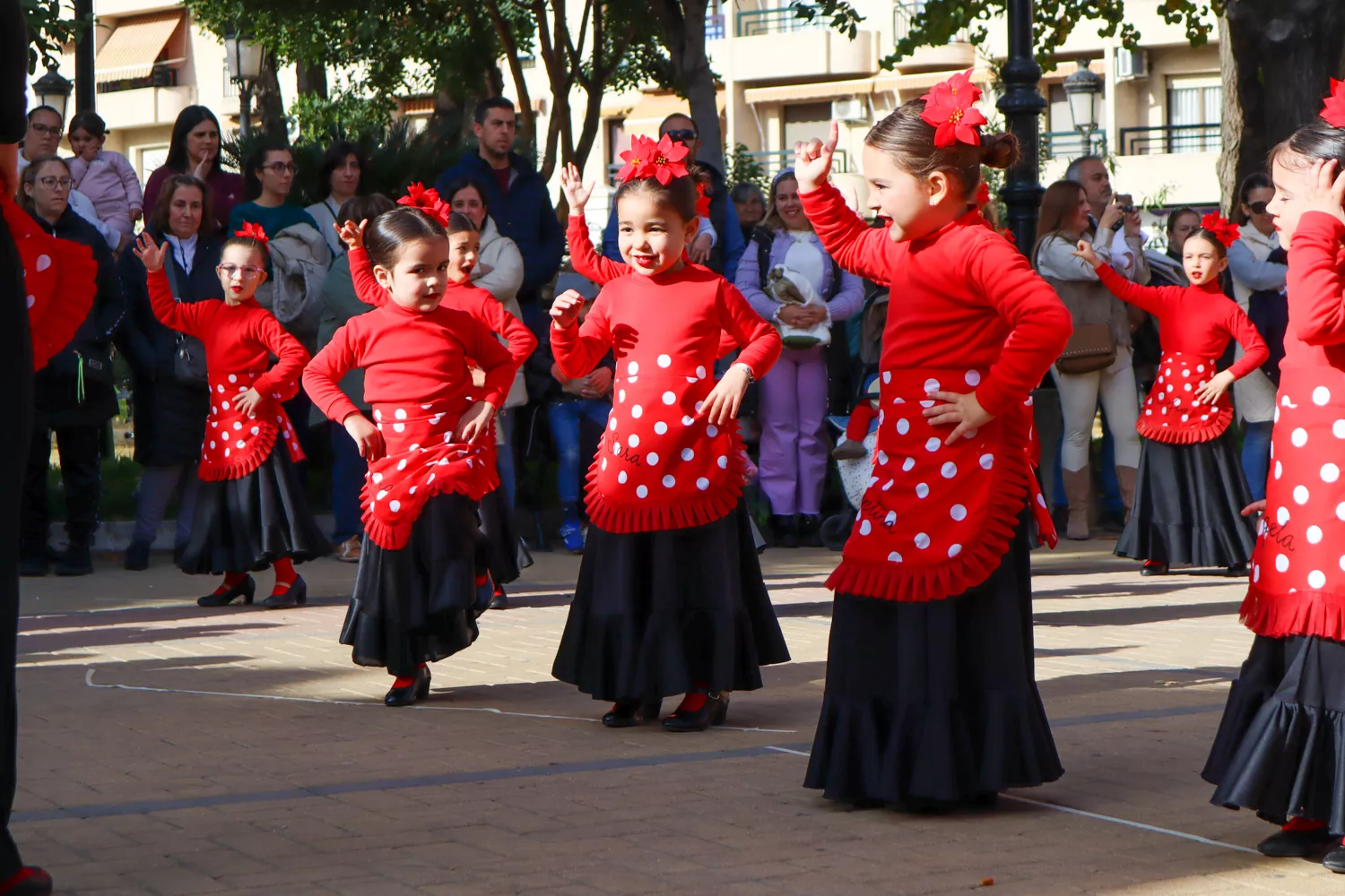 Exhibición de baile de villancicos flamencos de la academia Araceli Hidalgo 52