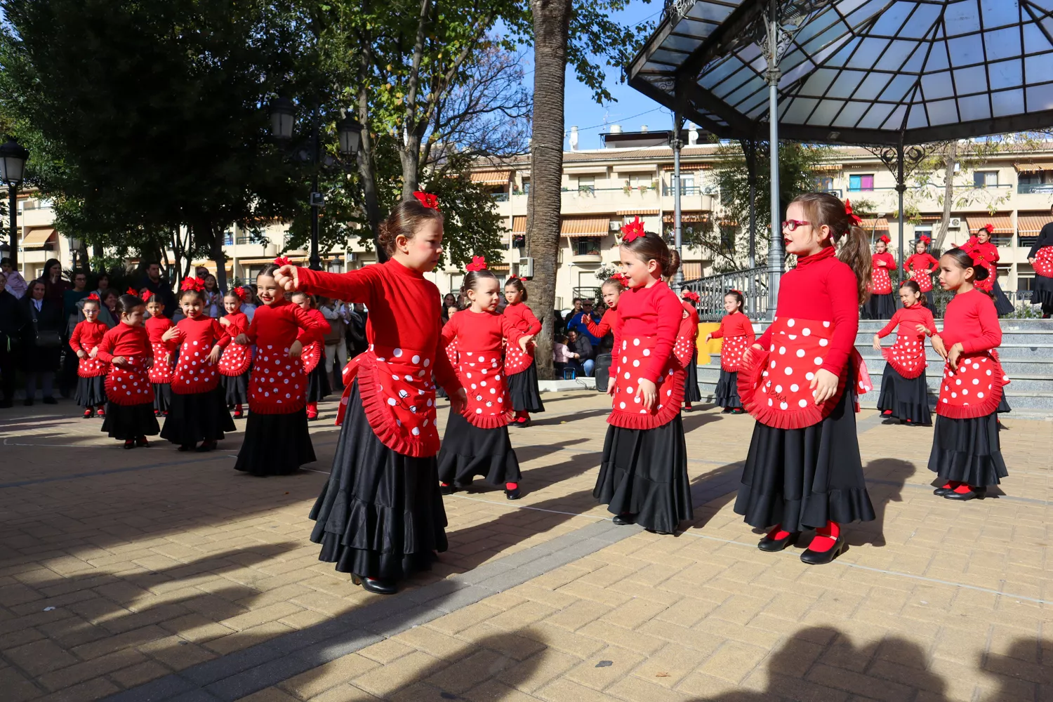 Exhibición de baile de villancicos flamencos de la academia Araceli Hidalgo 53