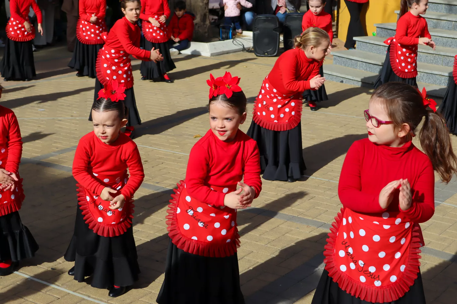 Exhibición de baile de villancicos flamencos de la academia Araceli Hidalgo 55