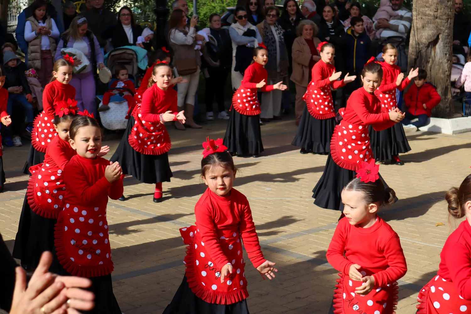 Exhibición de baile de villancicos flamencos de la academia Araceli Hidalgo 56