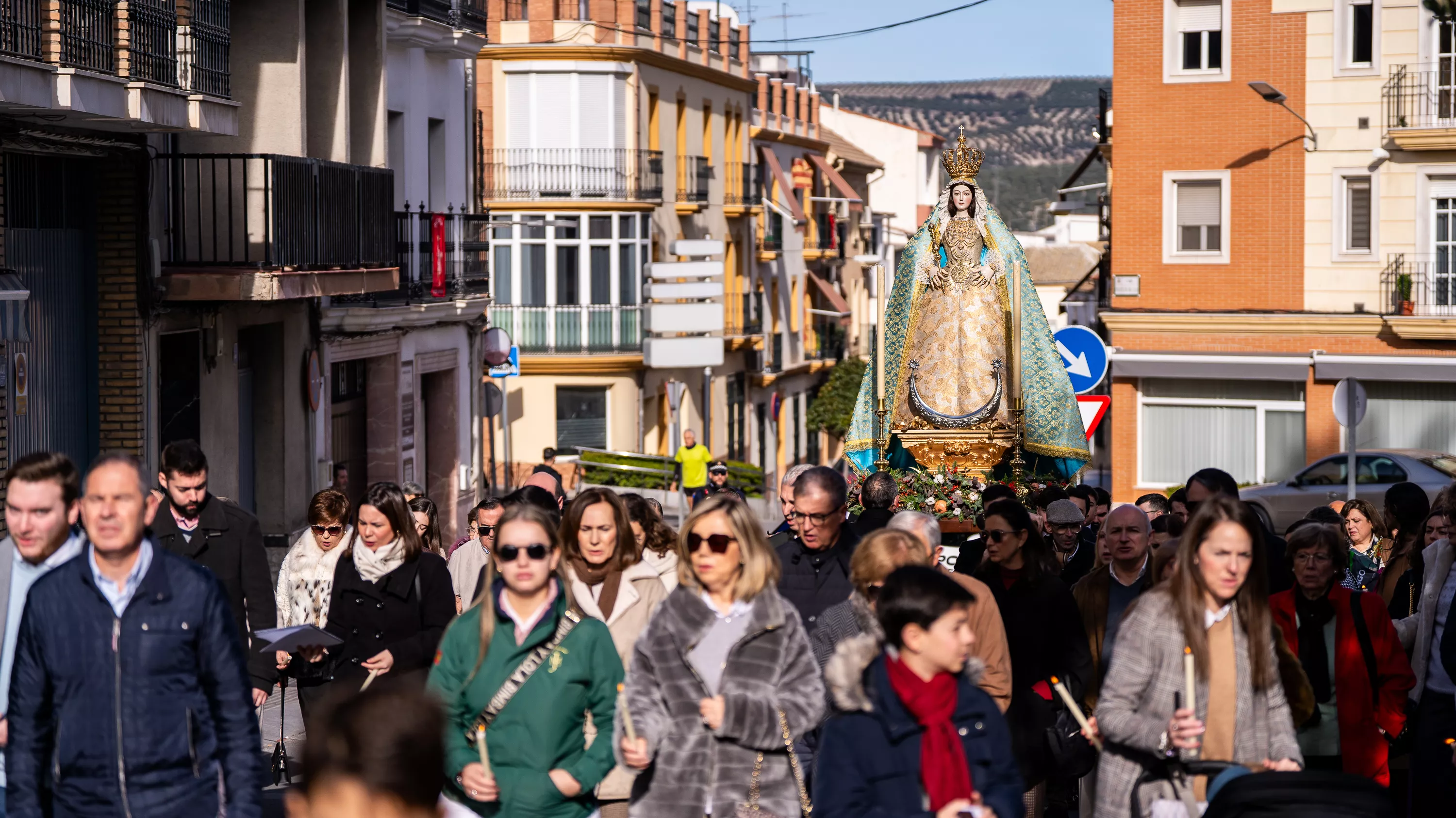 "Santo Rosario por la Vida" con la imagen de Ntra. Sra. de la O