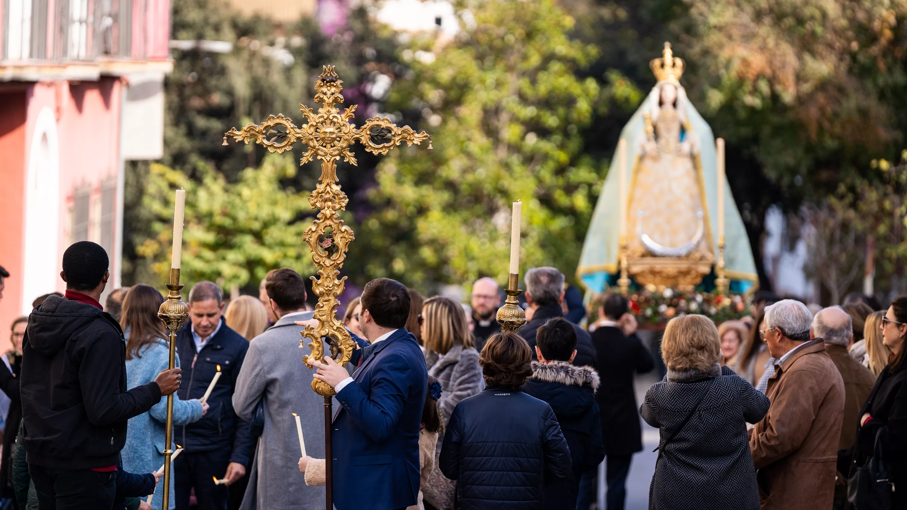 "Santo Rosario por la Vida" con la imagen de Ntra. Sra. de la O