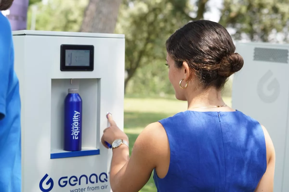 Generador atmosférico de agua de la empresa lucentina Genaq