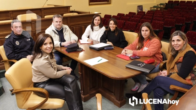 Mesa de Trabajo celebrada esta mañana para coordinar esta campaña 